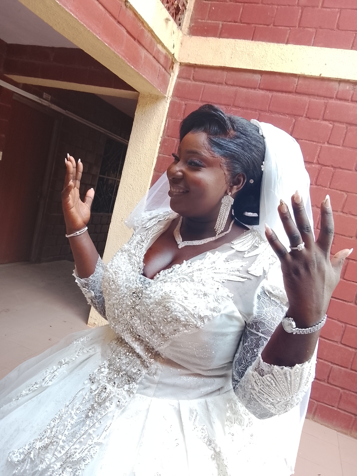 Wedding ceremony and portraits captured at church location