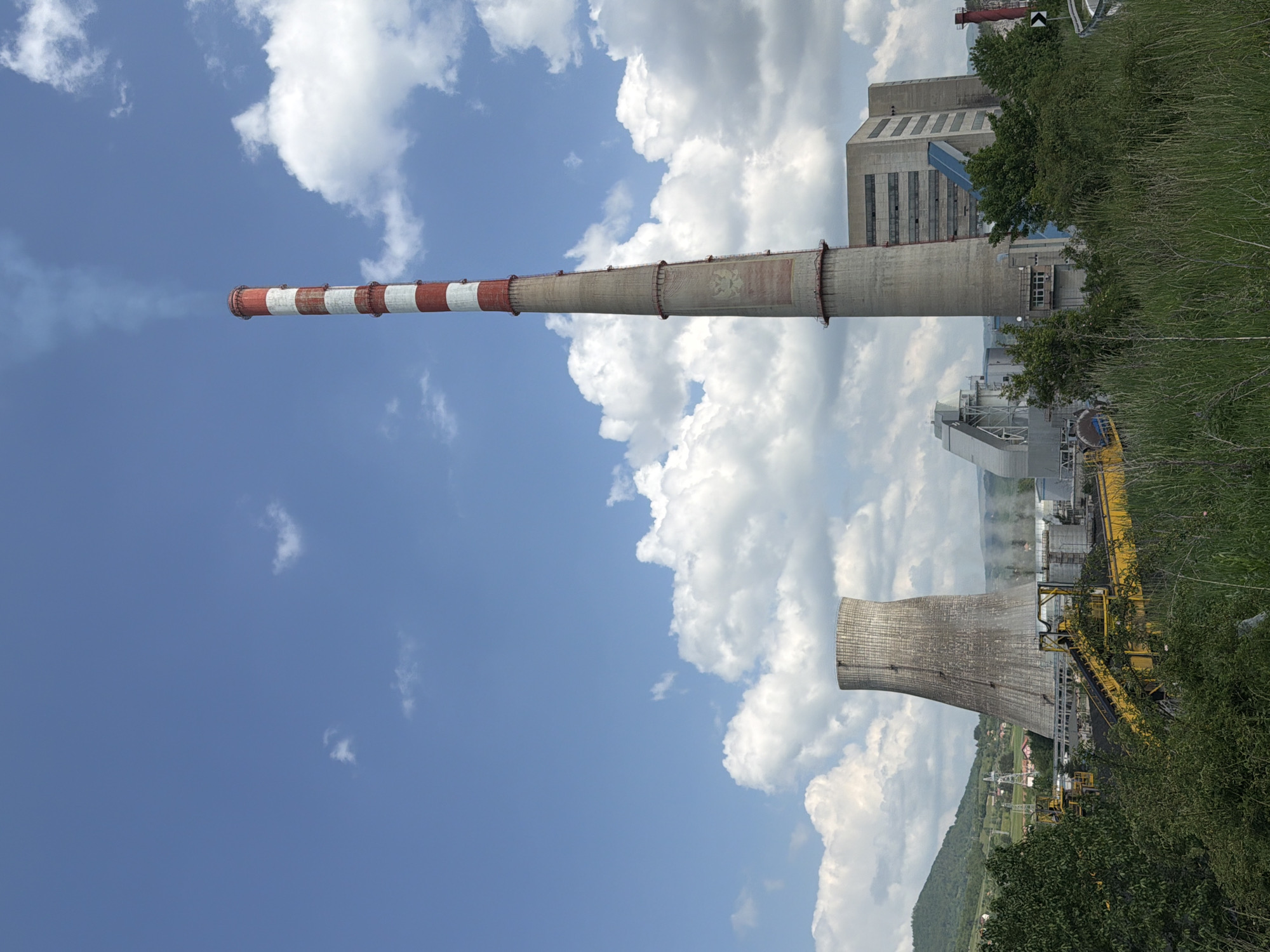 Power plant operations observed in Zabrđe, Montenegro