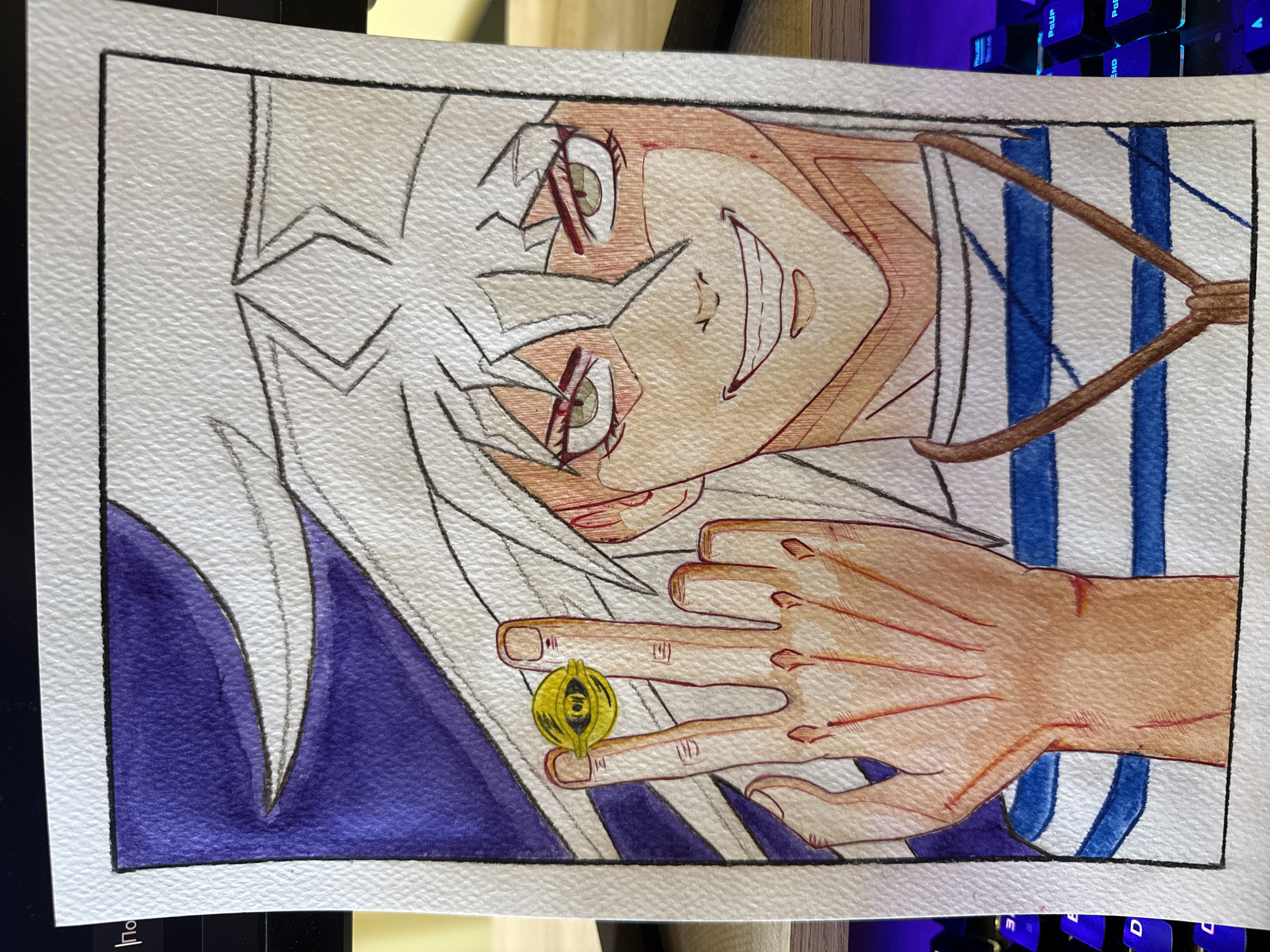 Anime art collection and pop culture memorabilia documented in Devnya