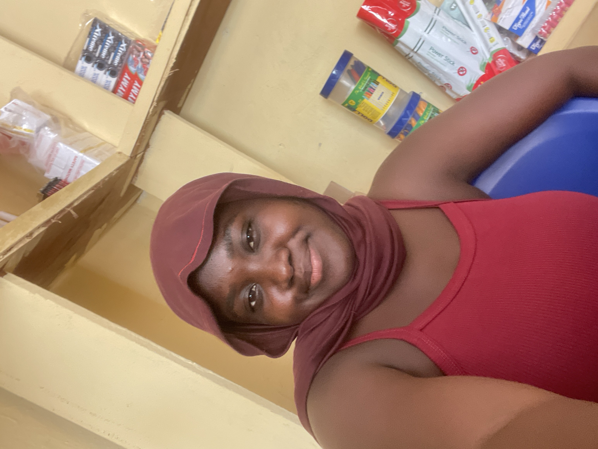 Casual portraits and selfies from a shop in Howayi, Nigeria