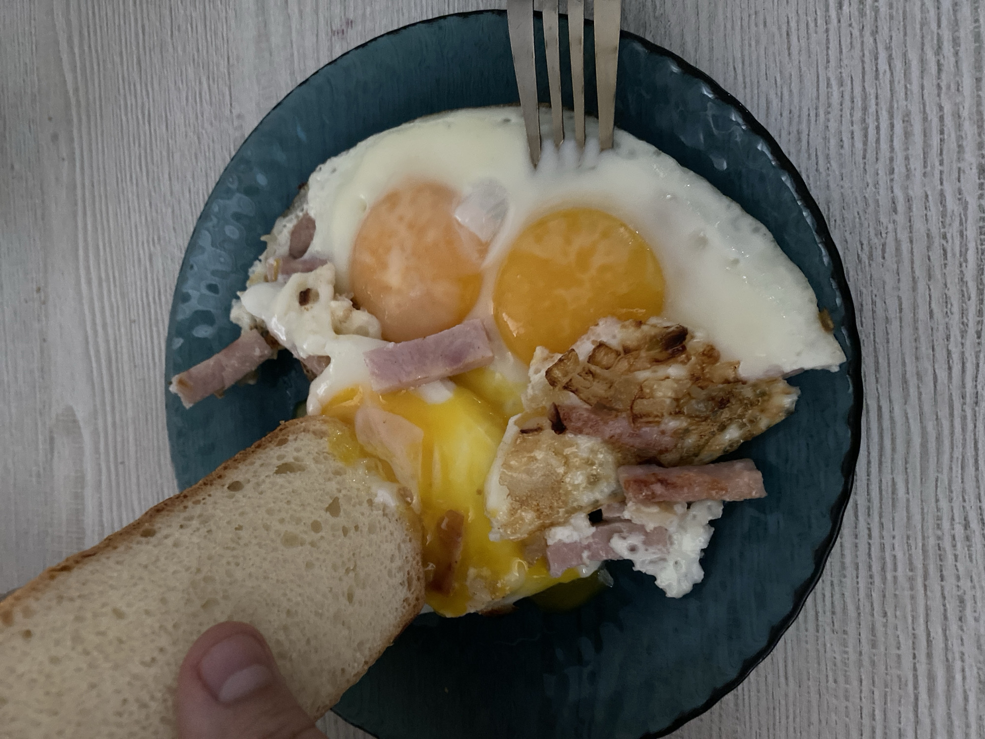 Morning domestic life documented in Chaikovsky, Russia household