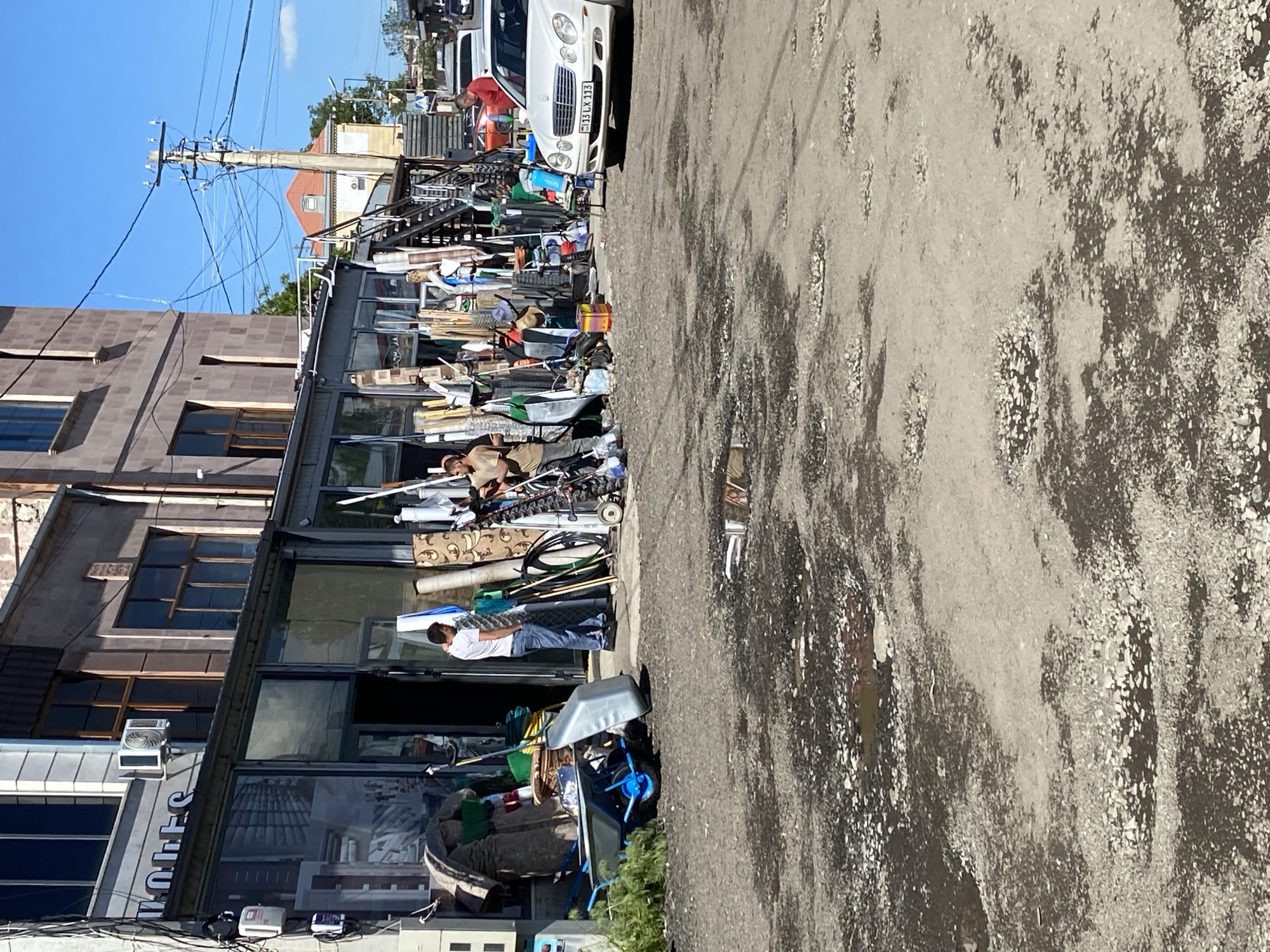 Street scenes and daily life in Gyumri, Armenia