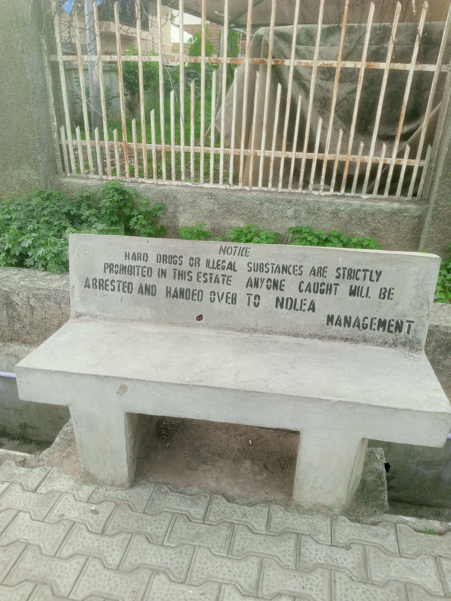 Resident documents neighborhood infrastructure in Abuja-Kubwa area