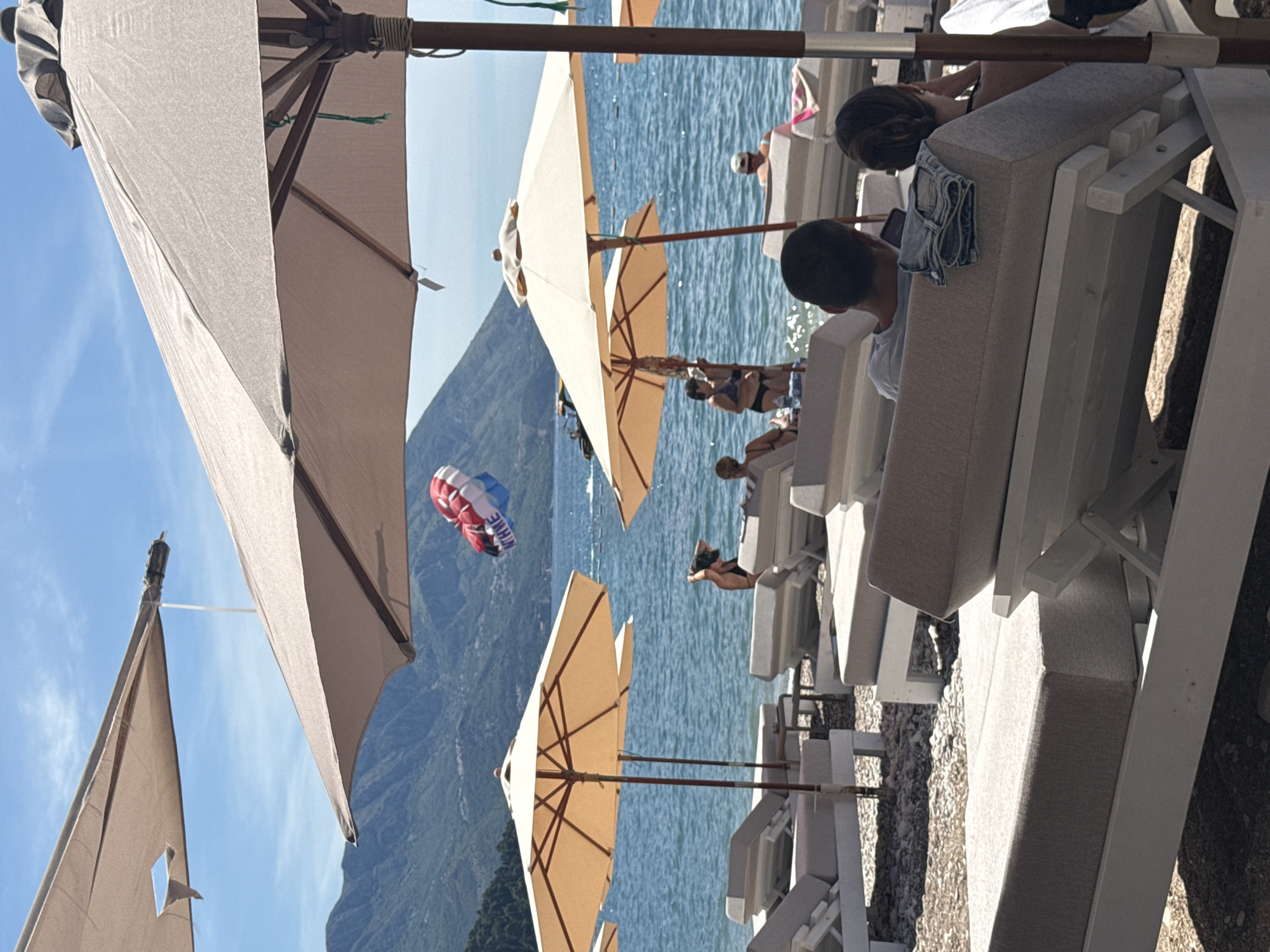 Budva summer morning: beach, streets, and Old Town