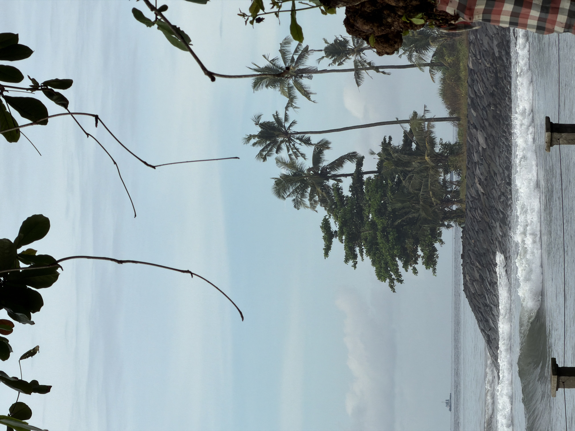Early morning coastal scenes captured in Karangasem, Indonesia
