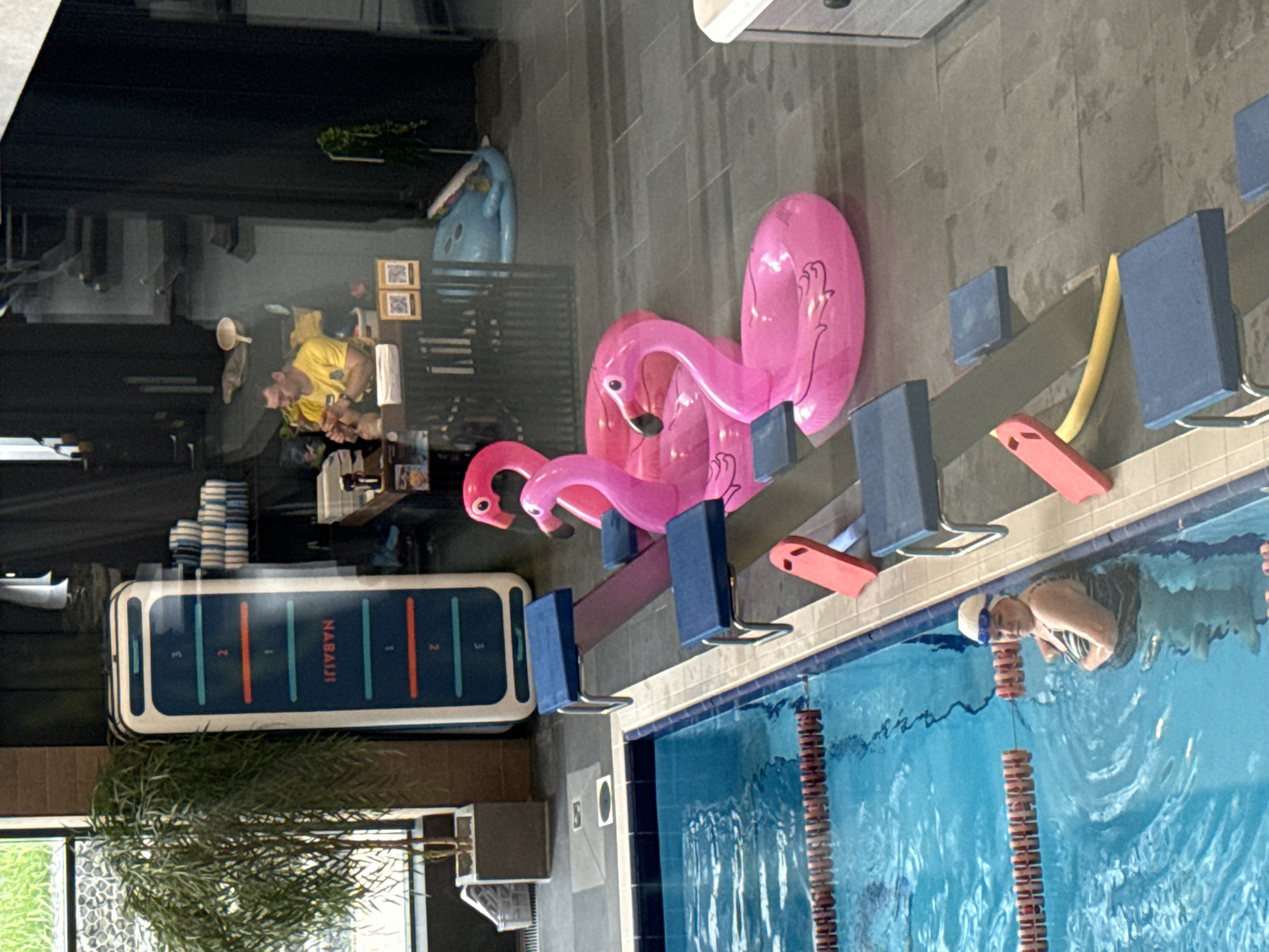 Morning swimming activity documented at Votkinsk pool facility