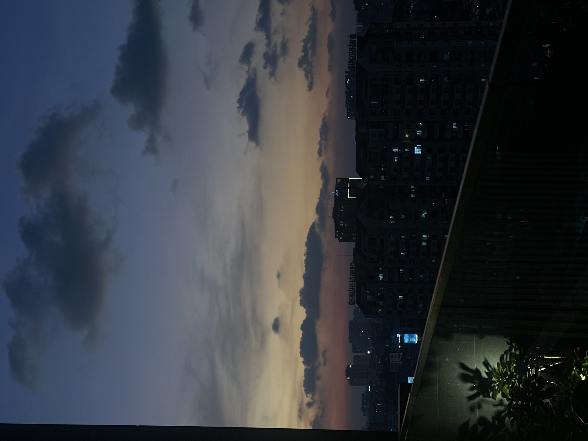Elevated evening views captured across Ho Chi Minh City area