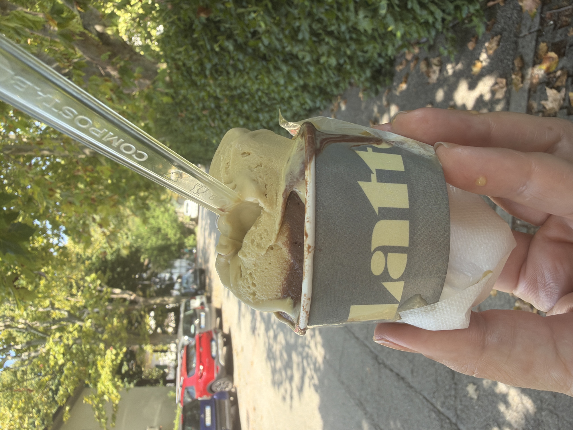 Gelato, fountains, and old brick in Santarcangelo di Romagna