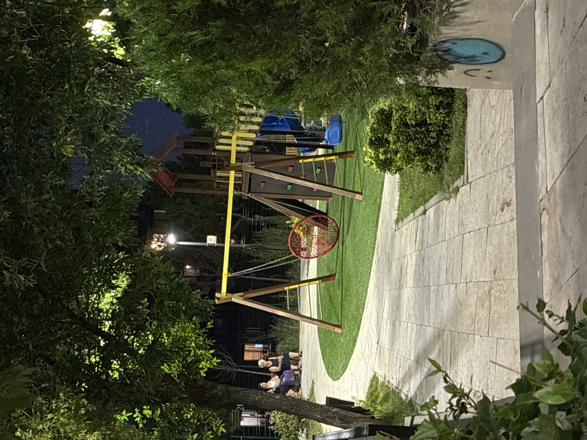 Tbilisi public park buzzes with activity after dark