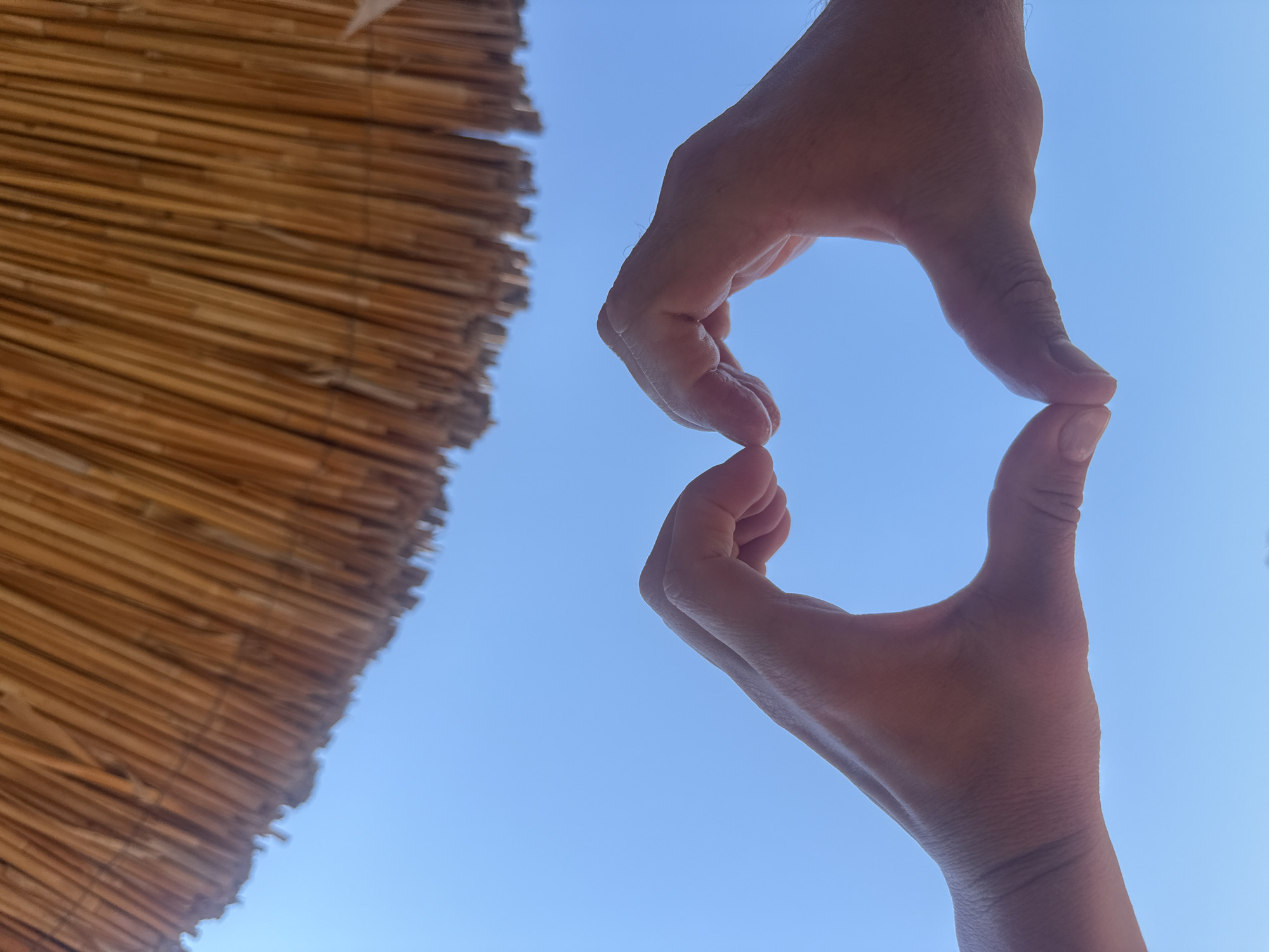 Lazy summer morning at a Bodrum beach club