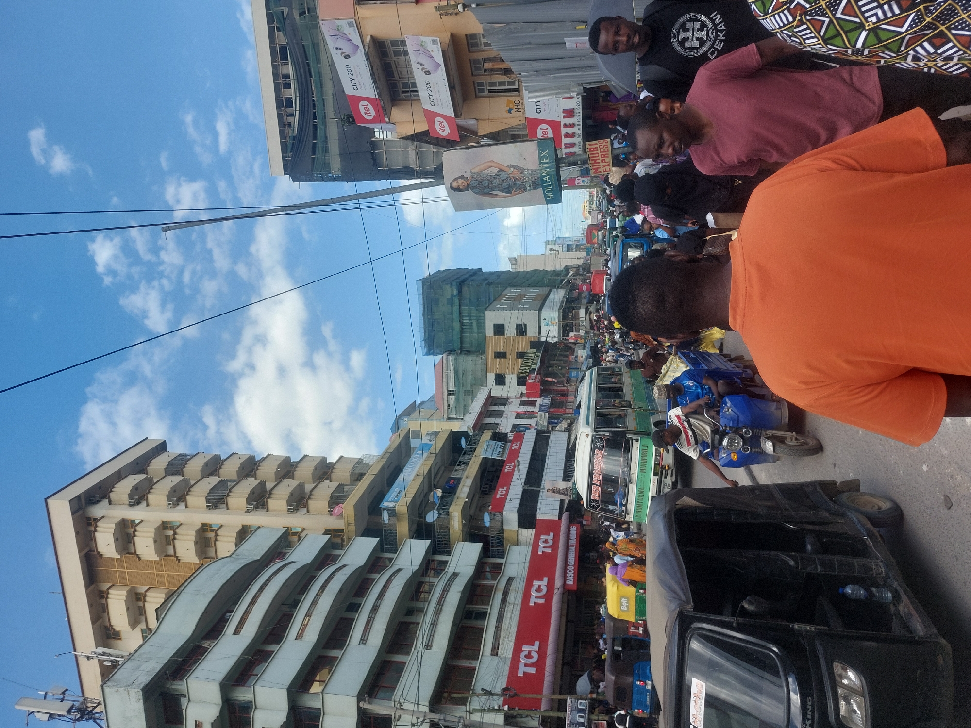 Morning street life documented across Dar es Salaam