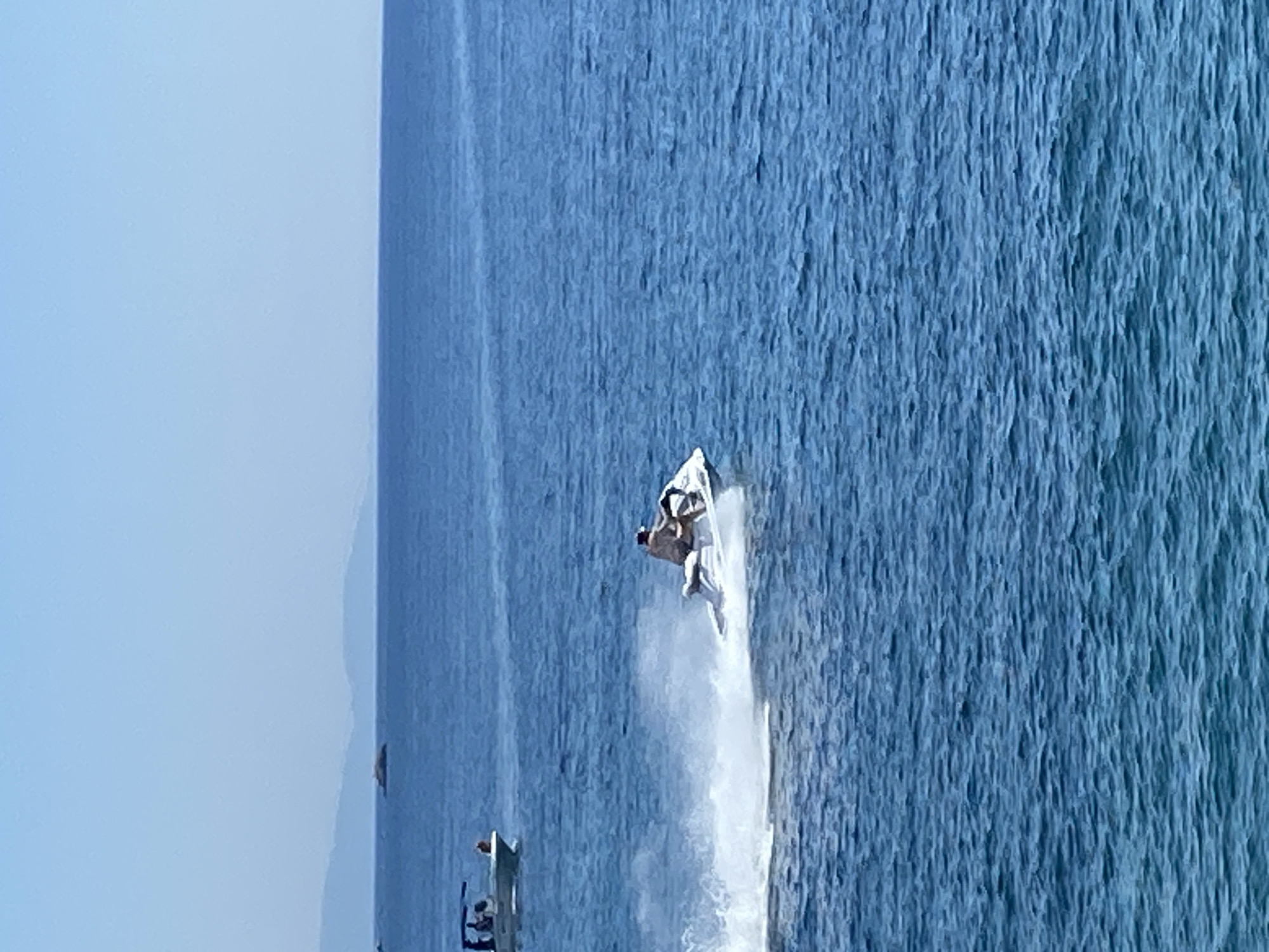 Jet skis and sun on the Budva waterfront