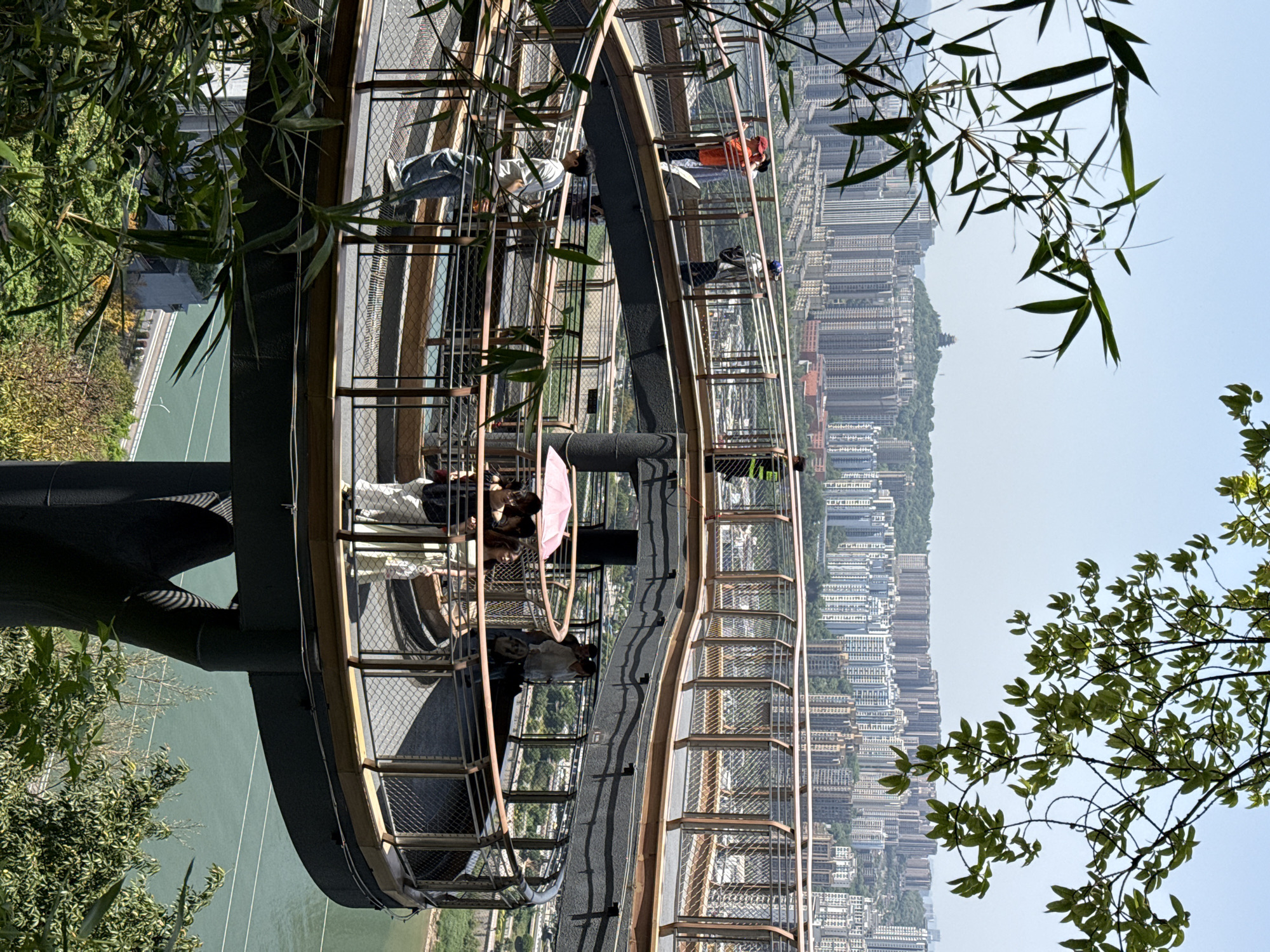 Morning moments captured in Chongqing's Yuzhong District walkways