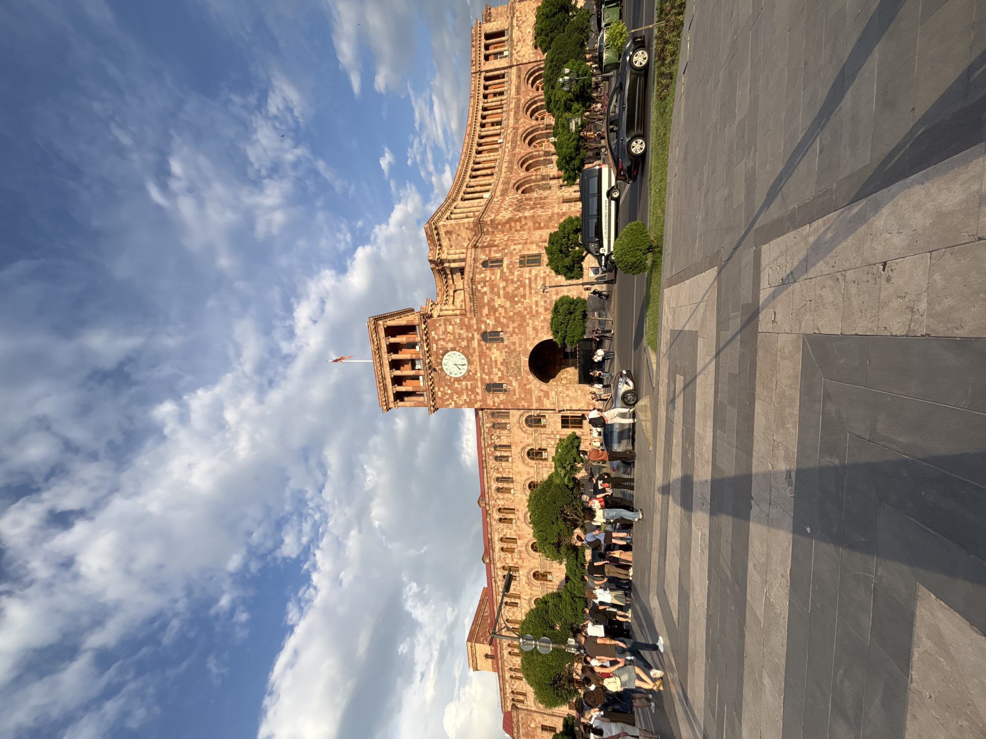 Afternoon street life documented around Yerevan's Republic Square