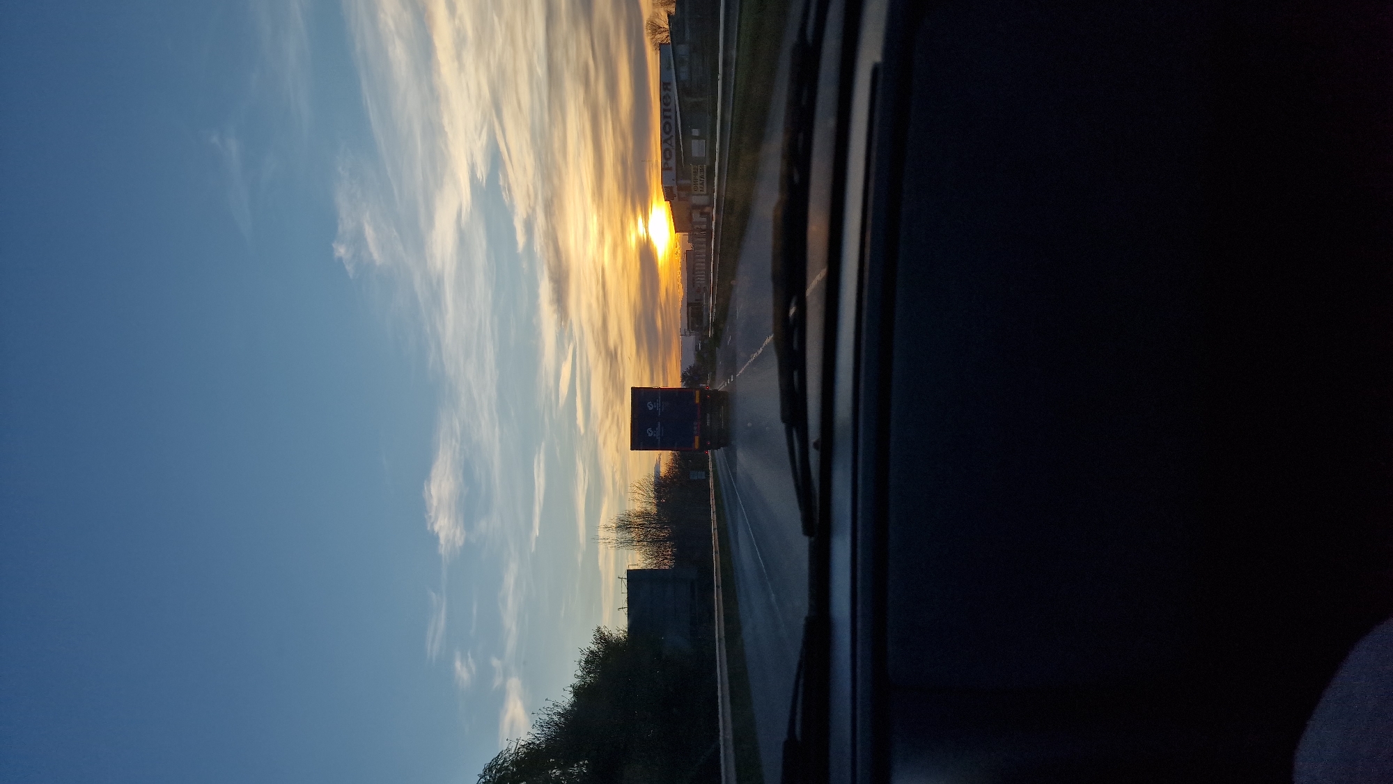 Highway travel documented near Plovdiv, Bulgaria