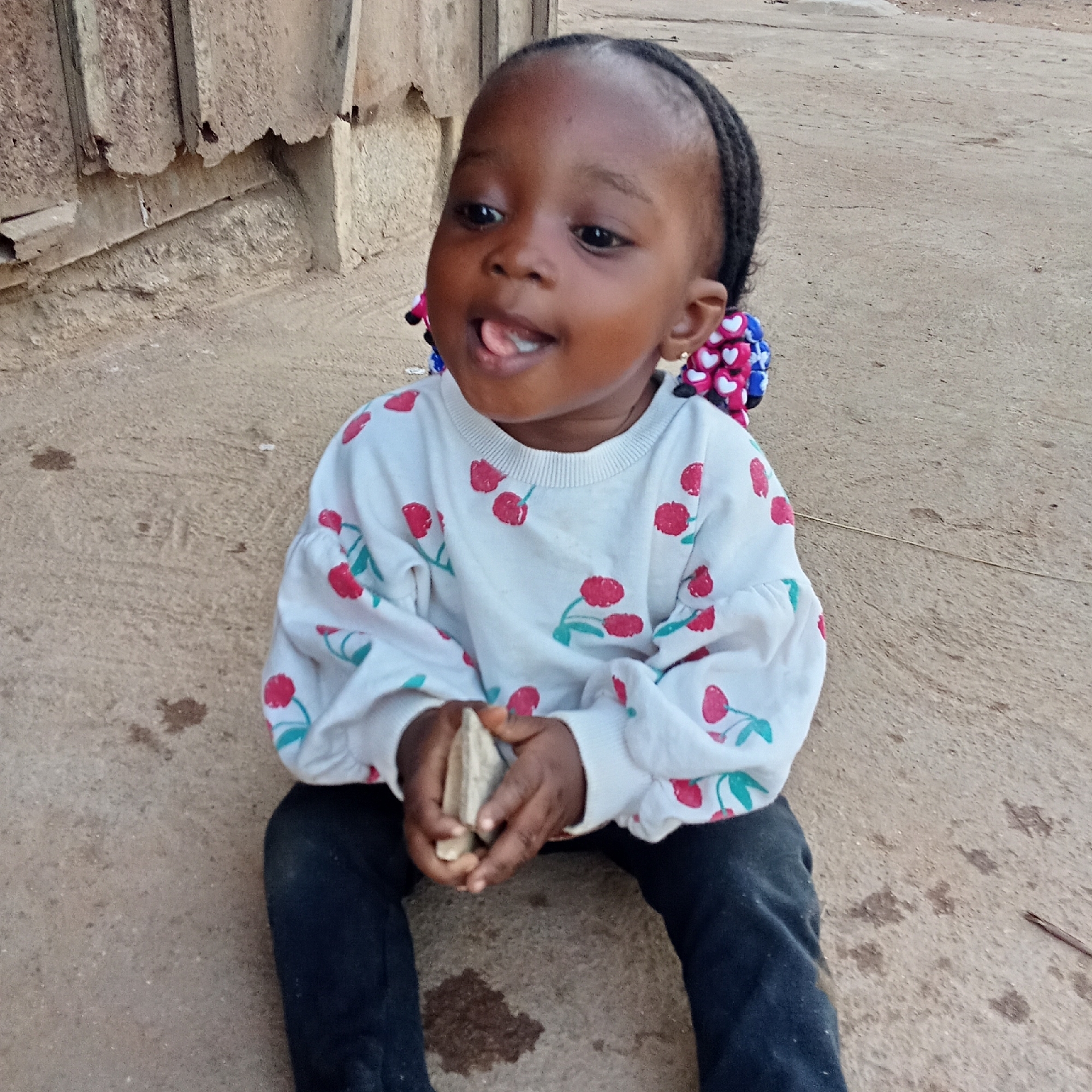 Children observed in daily activities around Akwanga, Nigeria