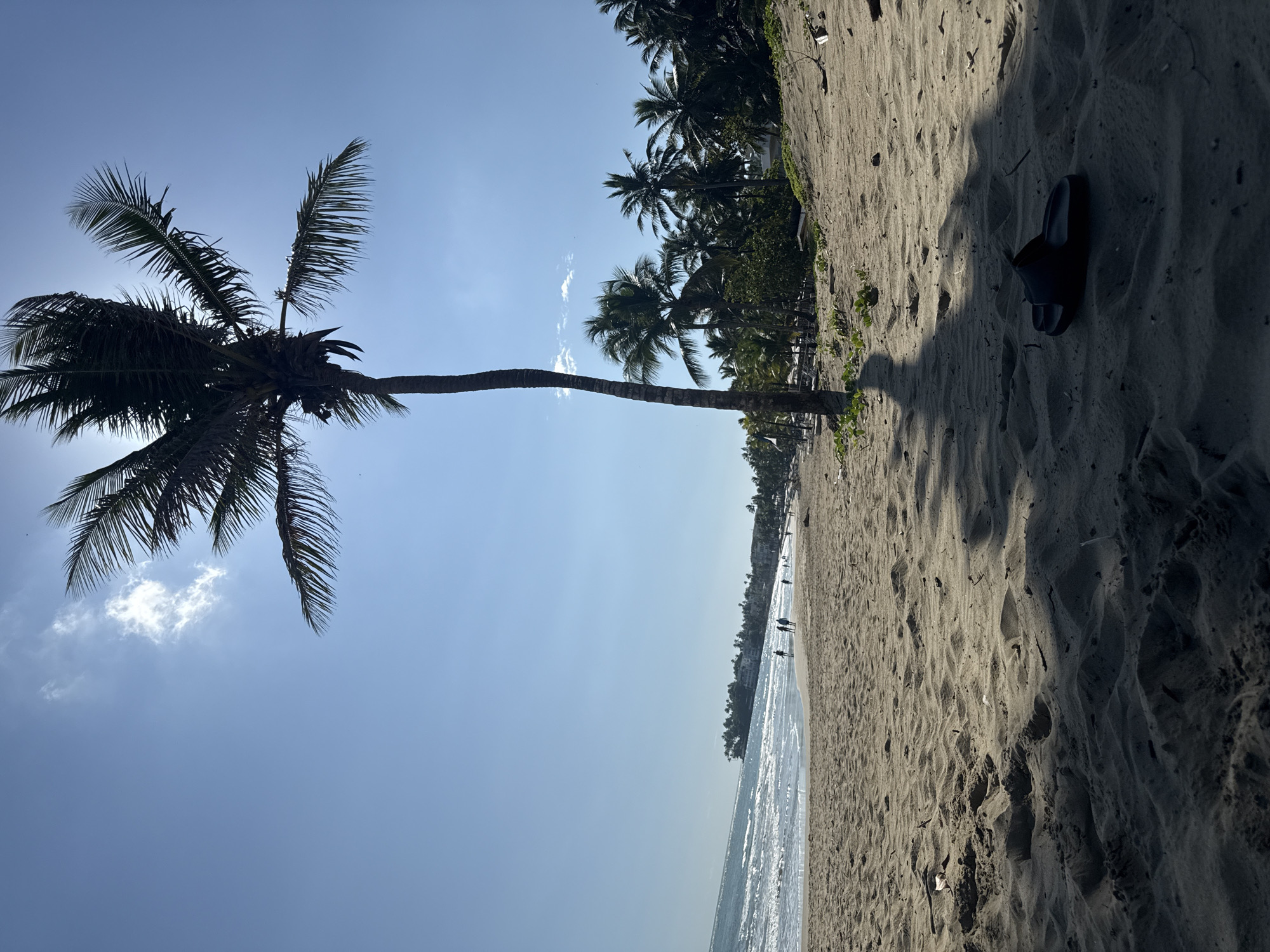 Sunny afternoon beach scene documented in Cabarete, Dominican Republic