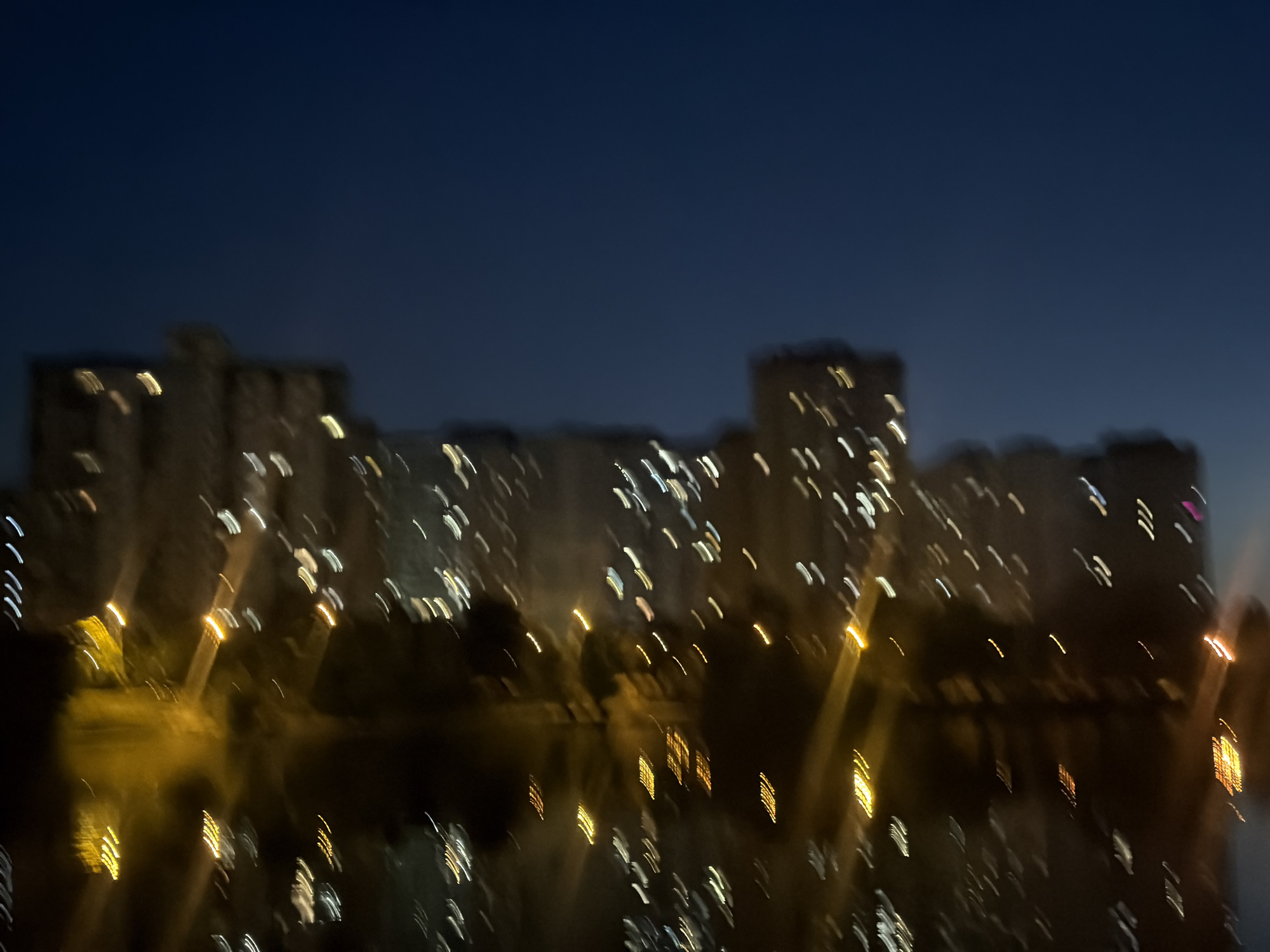 Summer evening along the Kyiv riverfront, with a McDonald's stop