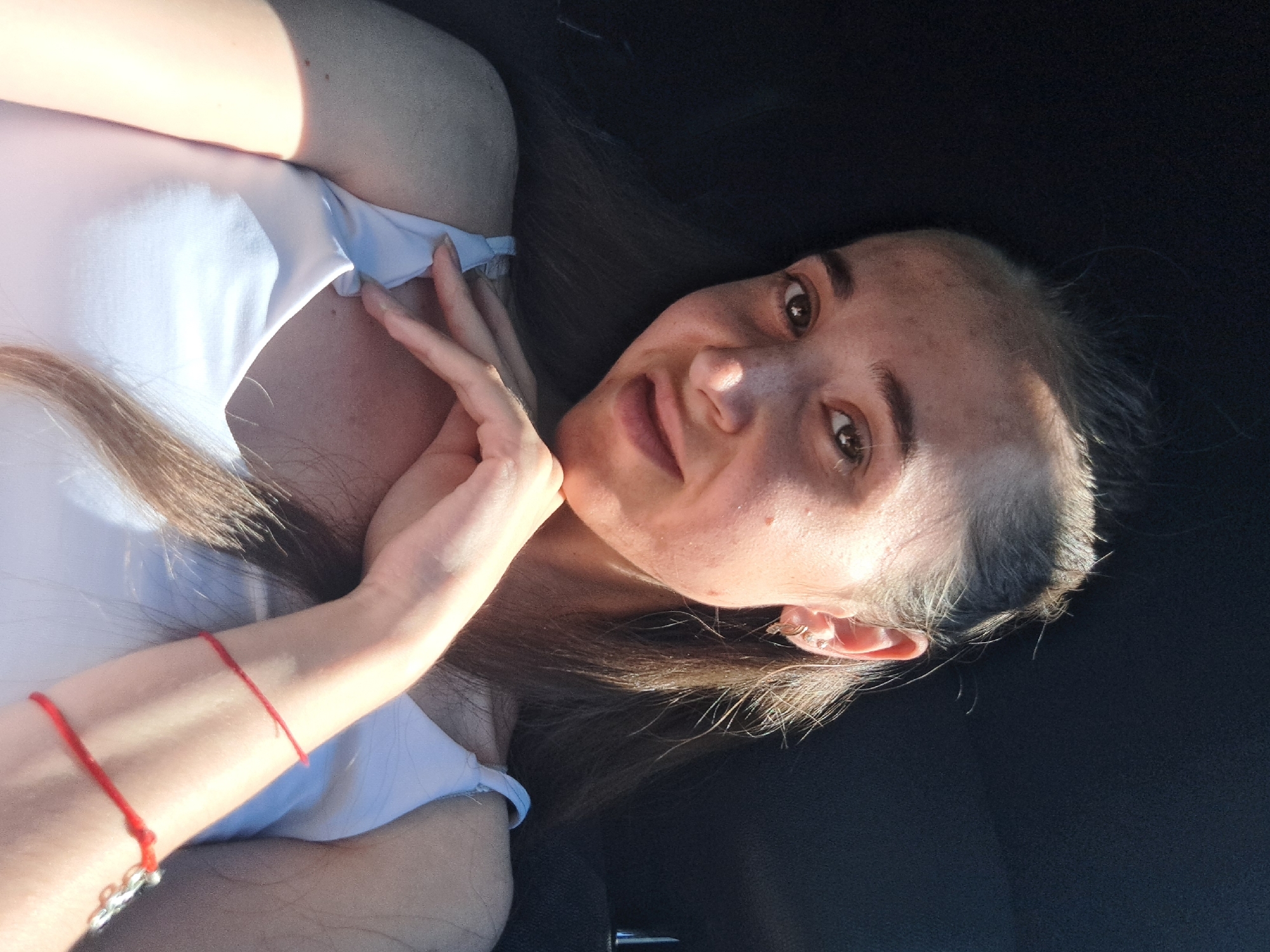 Sunny summer day in Vypasne — selfies, cats, and roadside flowers