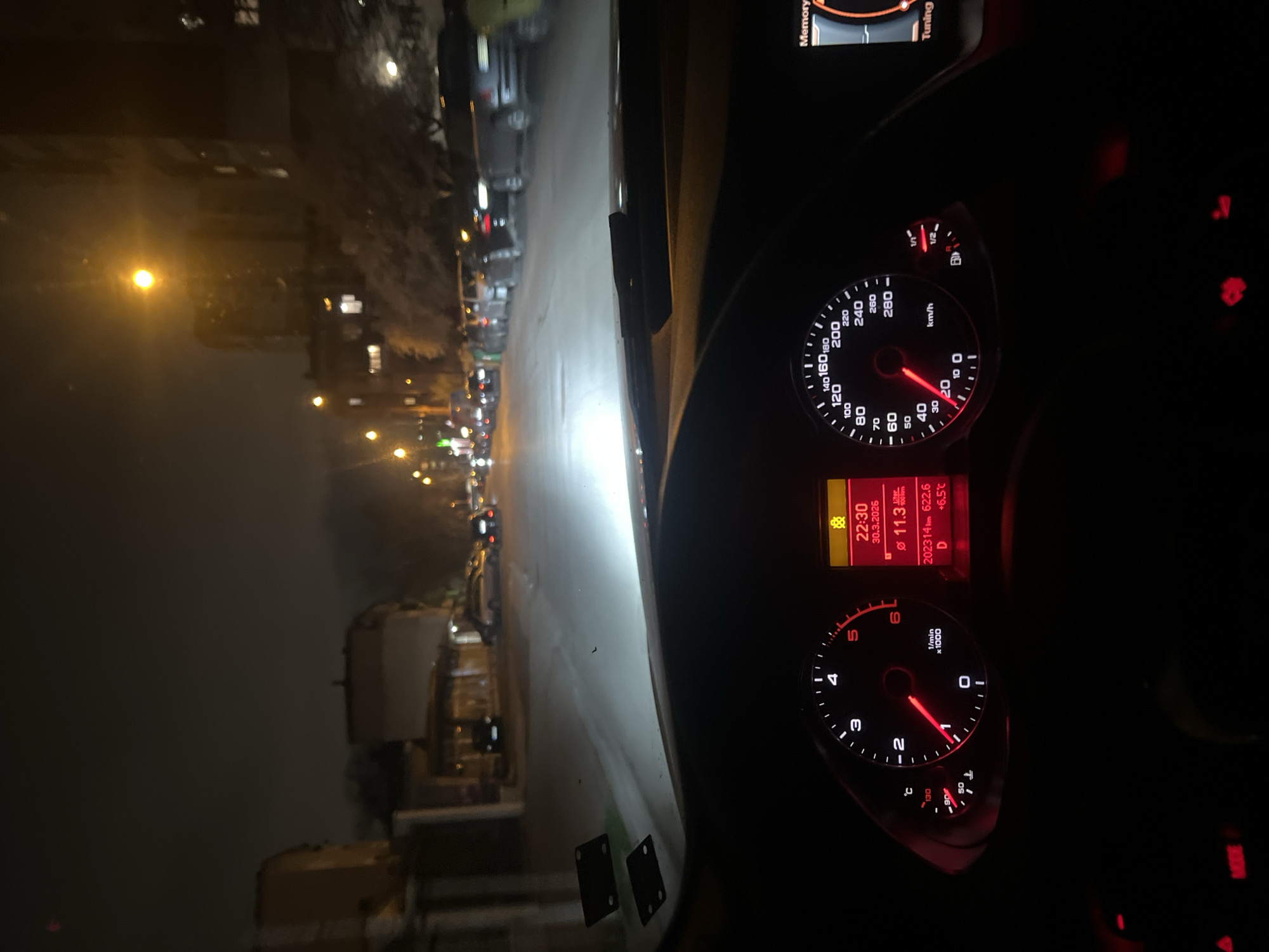 Evening moments in Sofia: nighttime drive and pizza meal