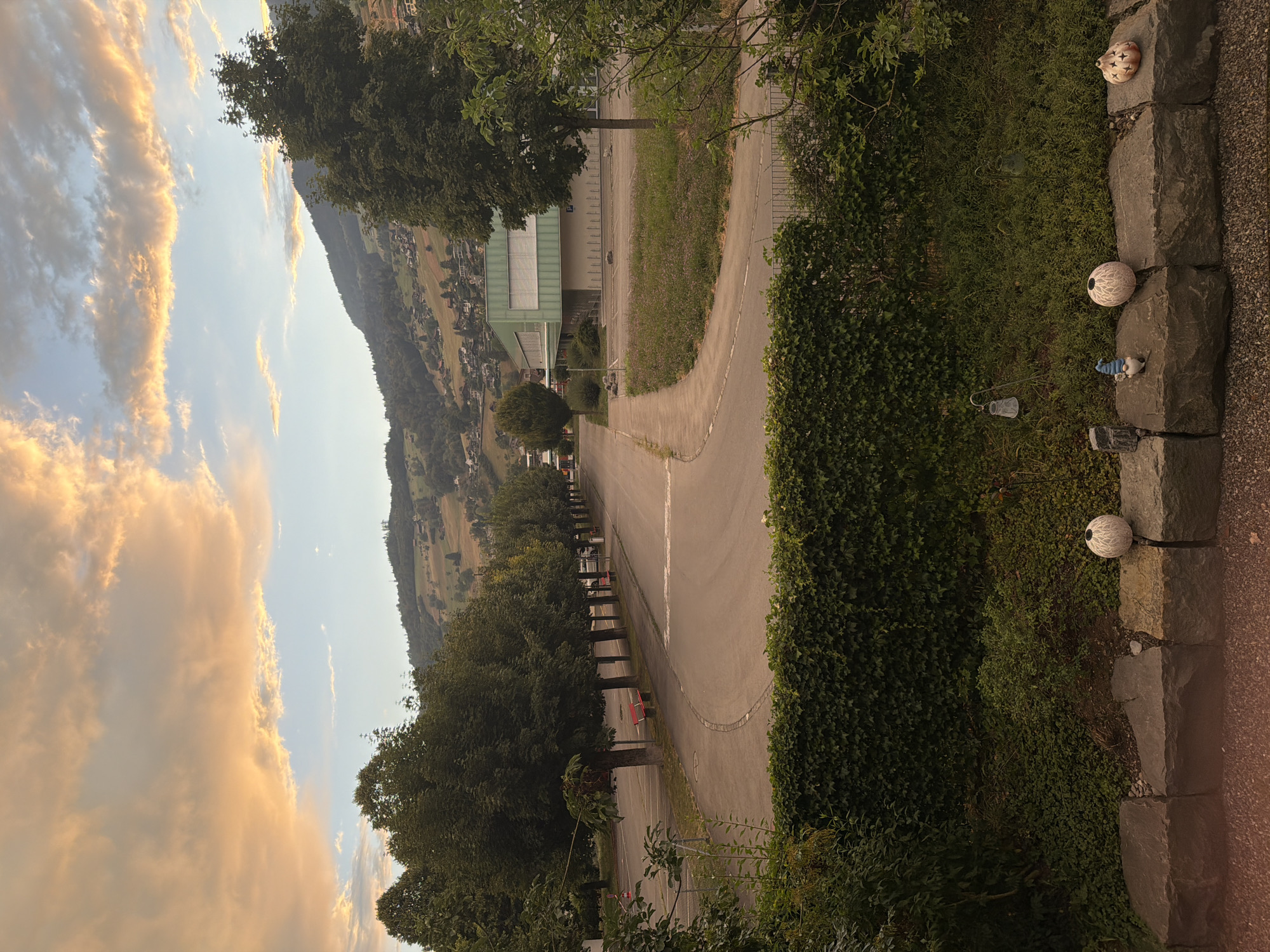 Luxury accessories and scenic dusk views from one afternoon