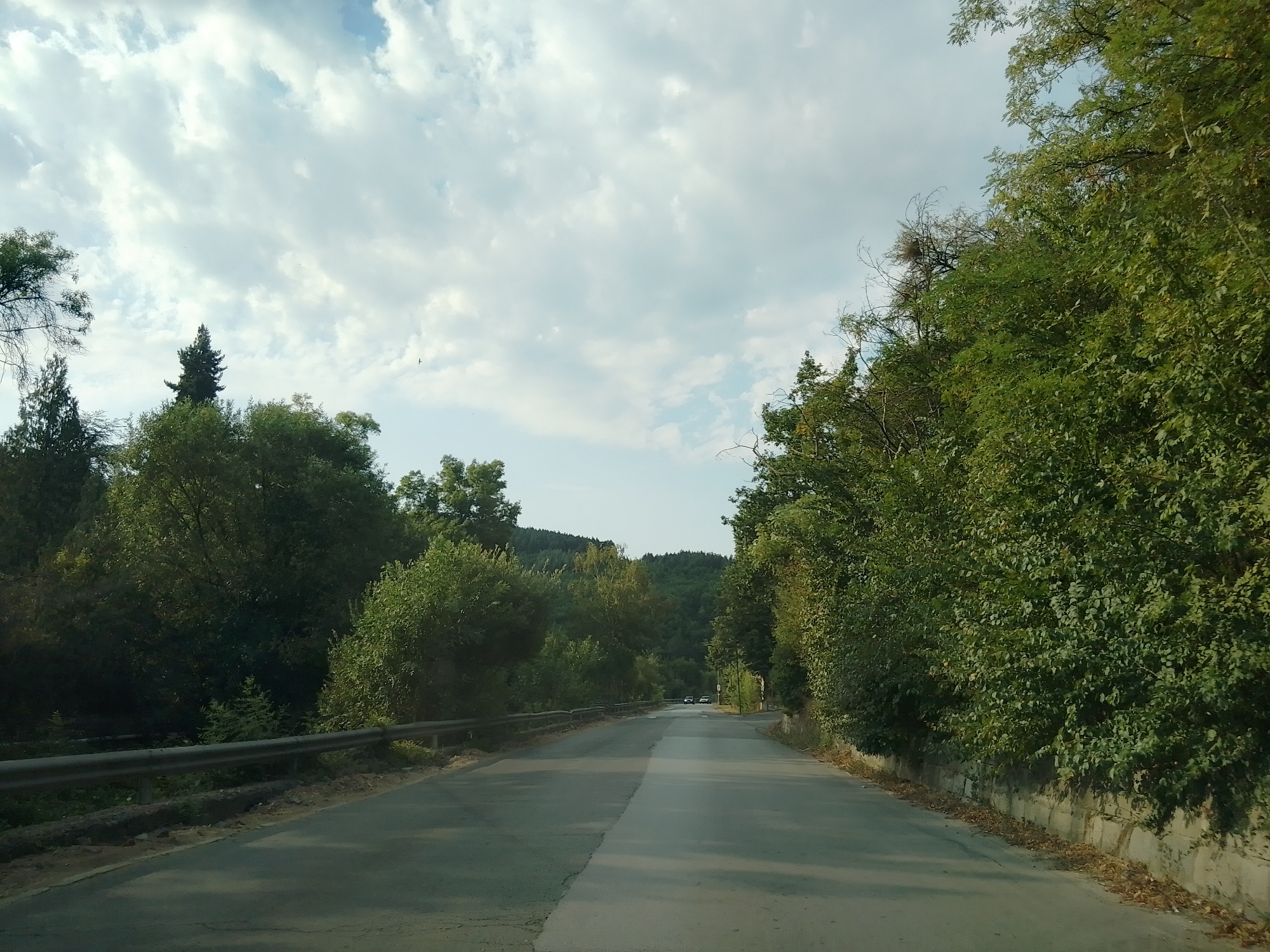 Morning drive through two quiet Bulgarian villages