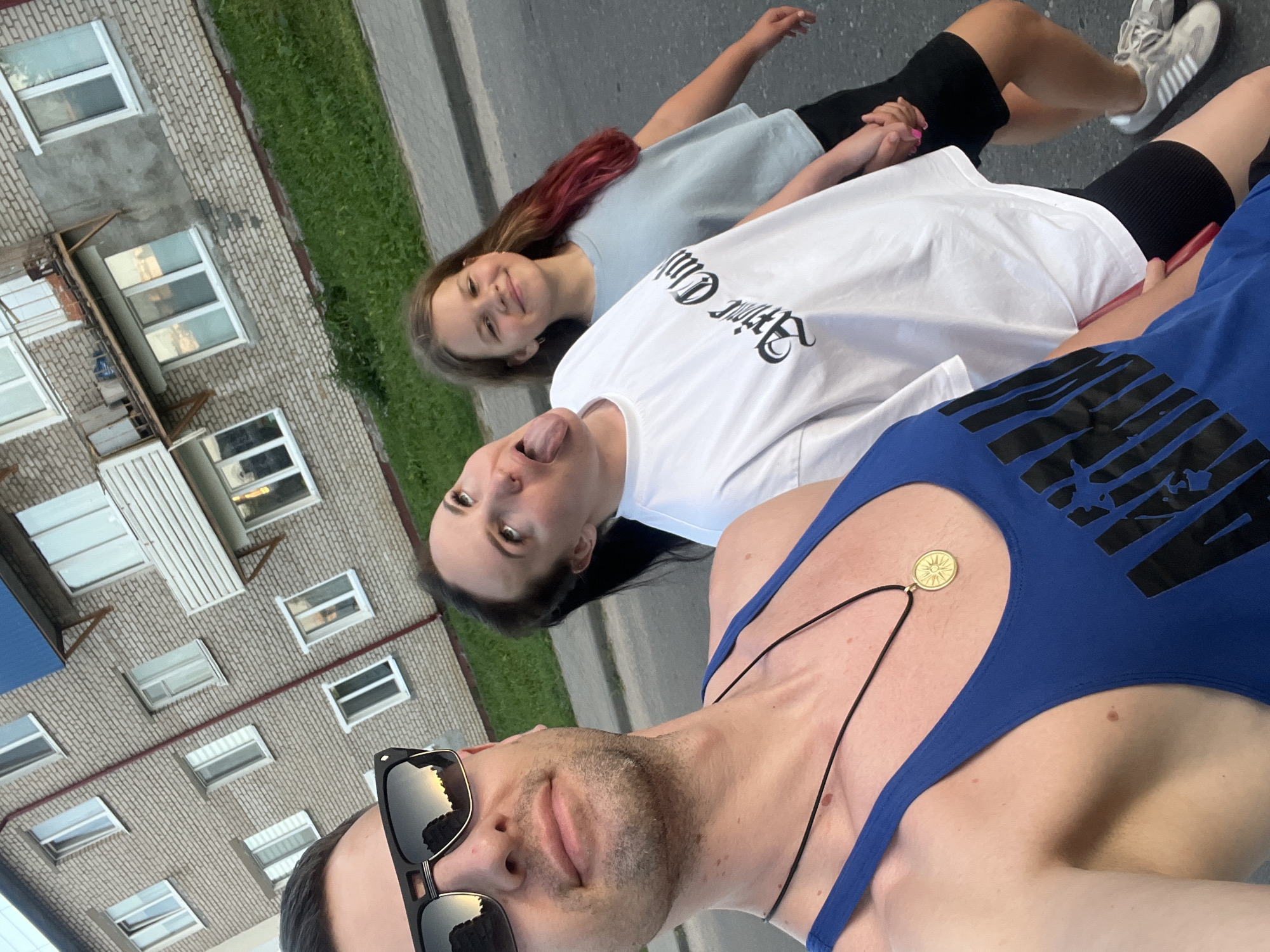 Evening out in Navahrudak — streets, selfies, and a supermarket run