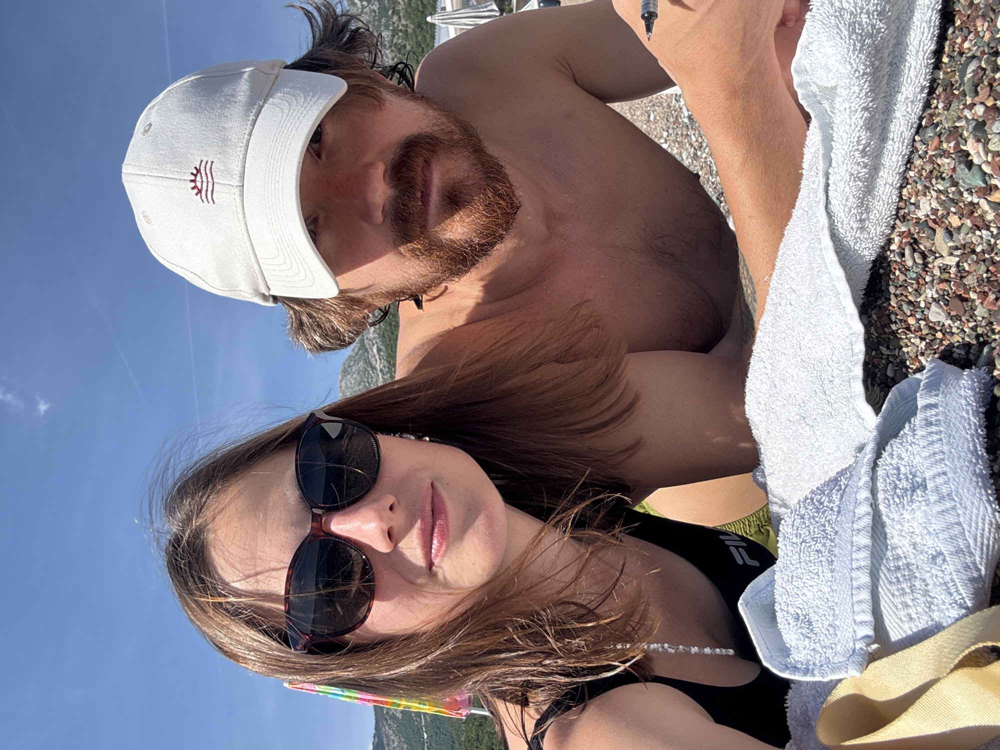 Summer beach activities documented along Montenegro's Adriatic coast resorts