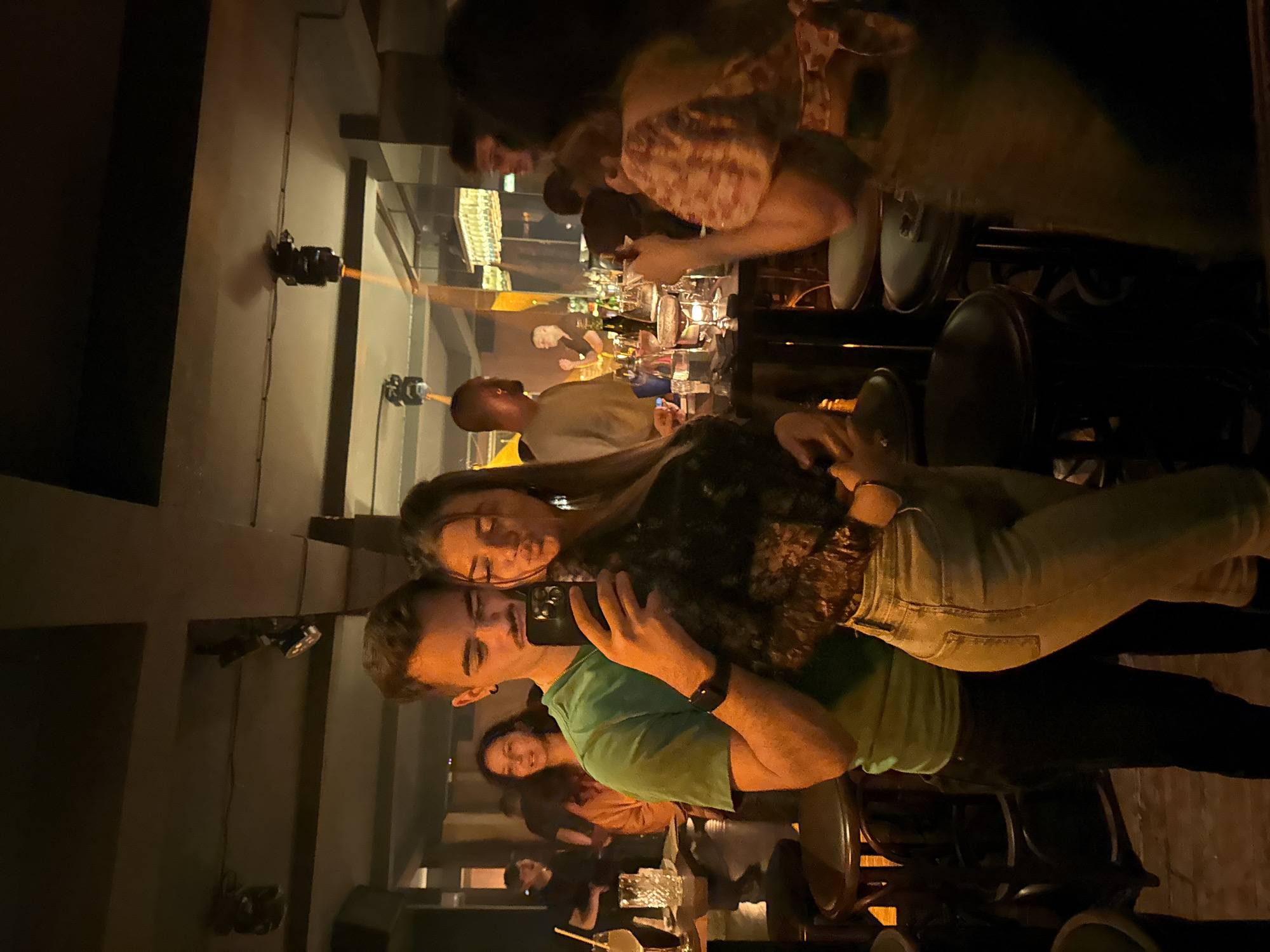 Evening social scene captured at Sofia bar