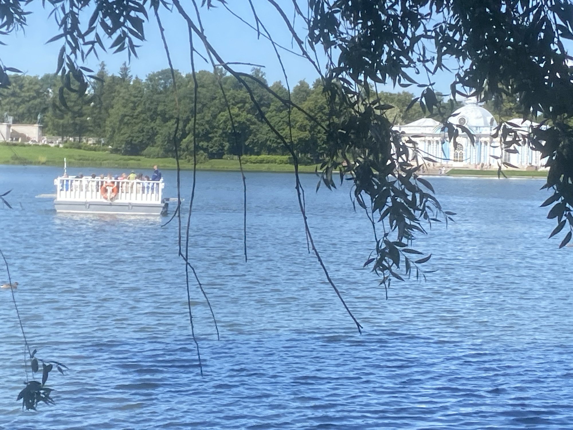 Summer morning at Catherine Park, Pushkin