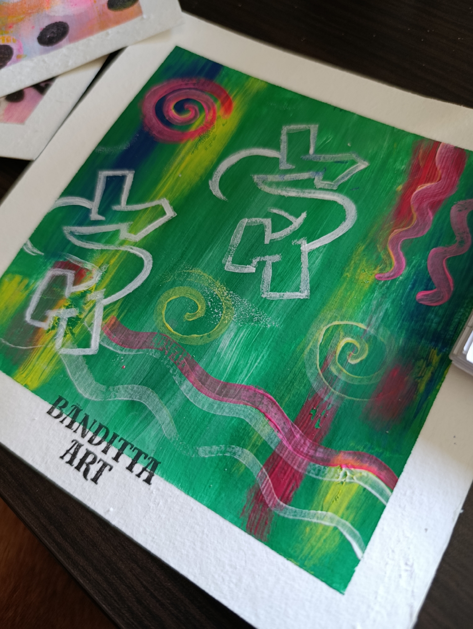 Artist creates colorful paintings and sketches in Svilengrad studio