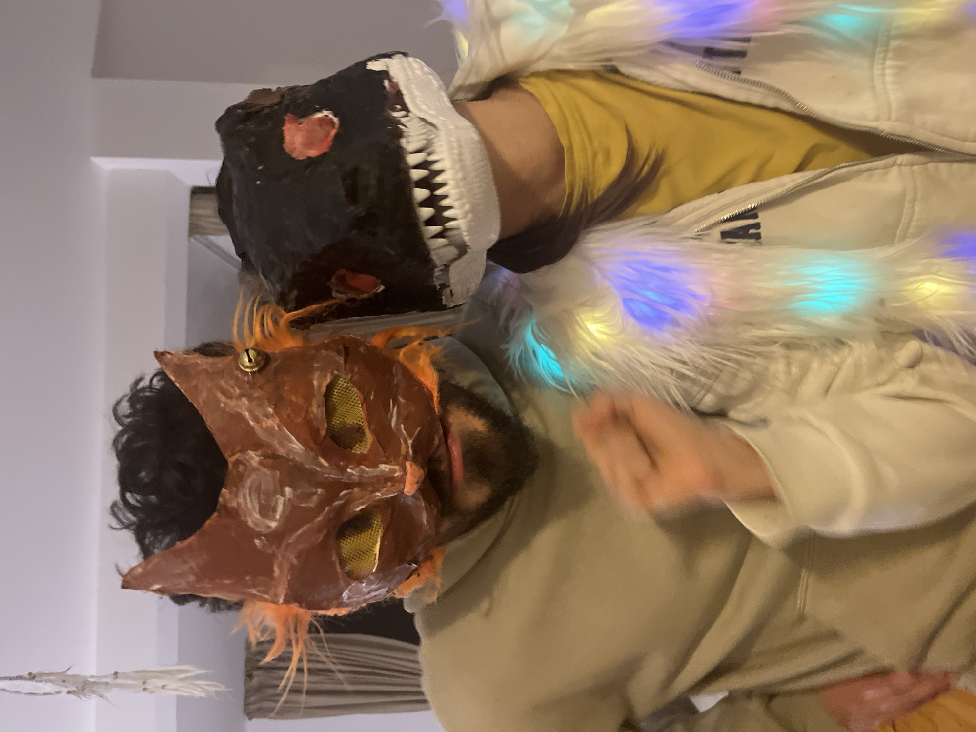 Two people spotted in animal masks near Sveti Stefan