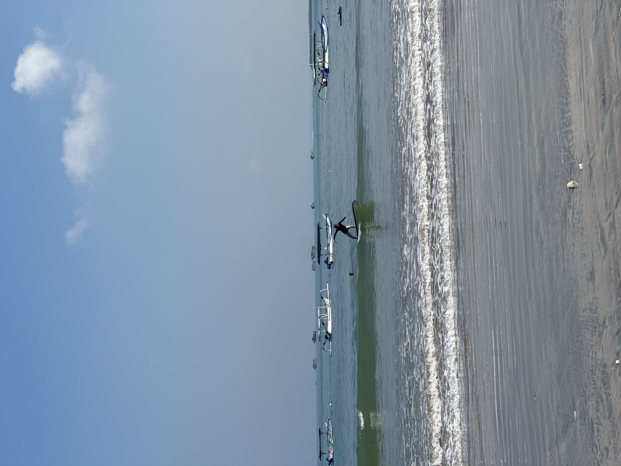 Beach life documented at Kuta Selatan, Indonesia