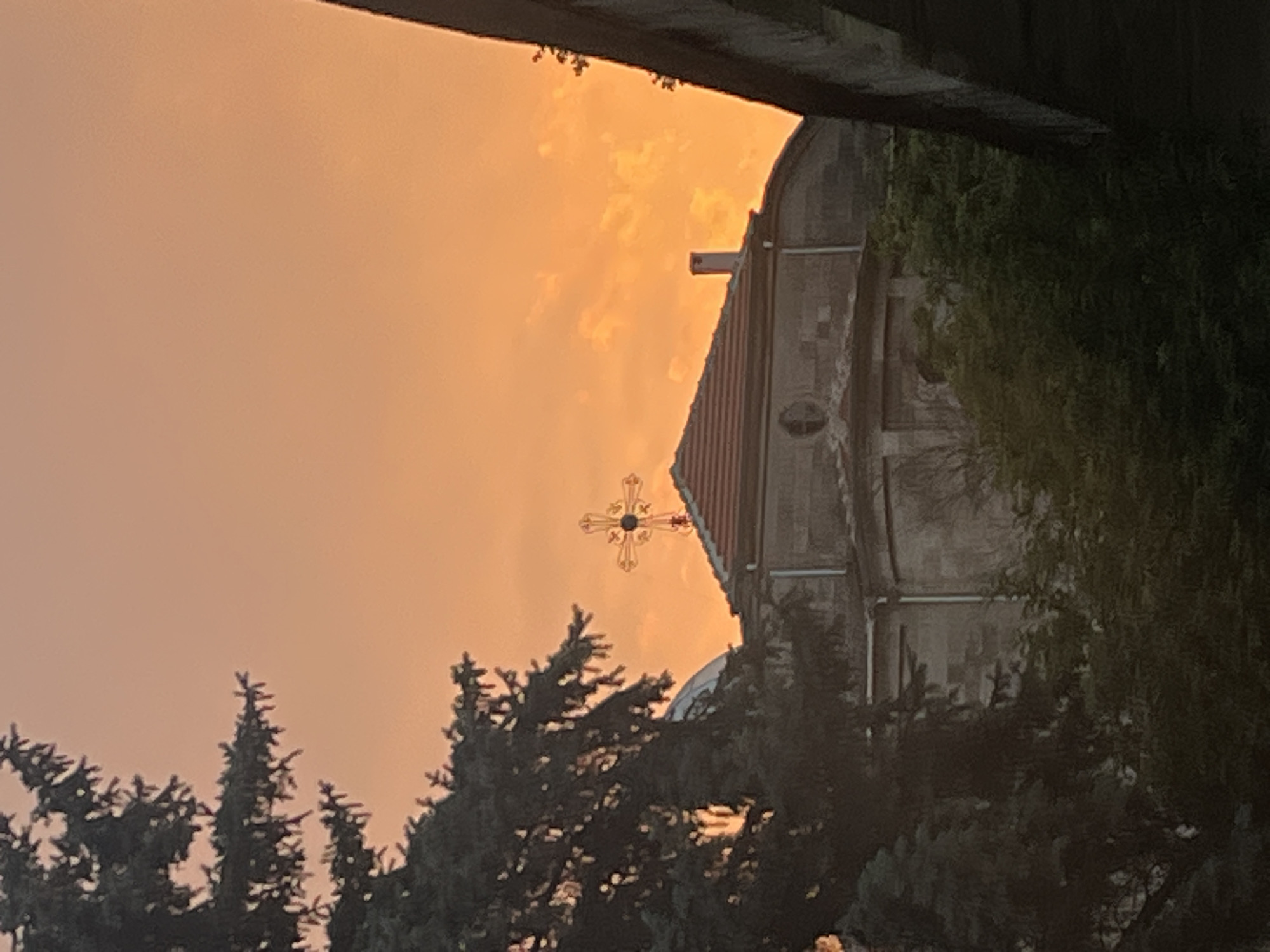 Young man documented across Basarbovo Bulgaria during evening hours