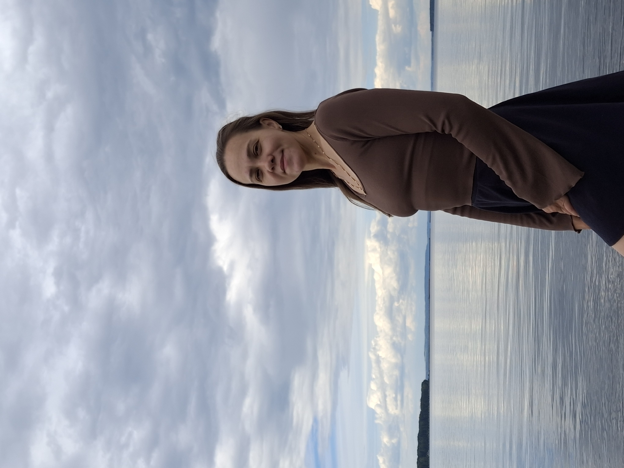 Hanging out by the river embankment in Chaikovsky, Russia