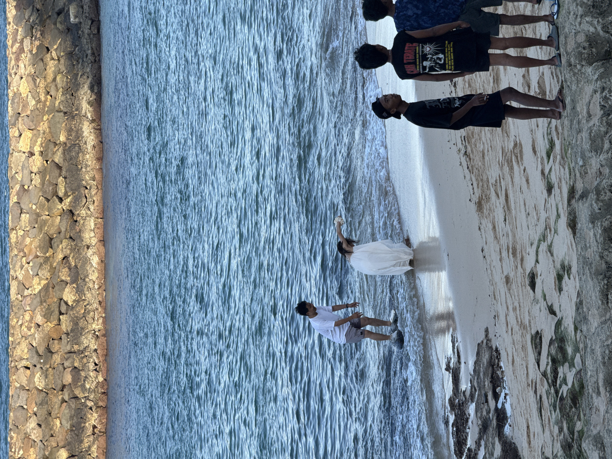 Resort pool and beach day in Kuta Selatan