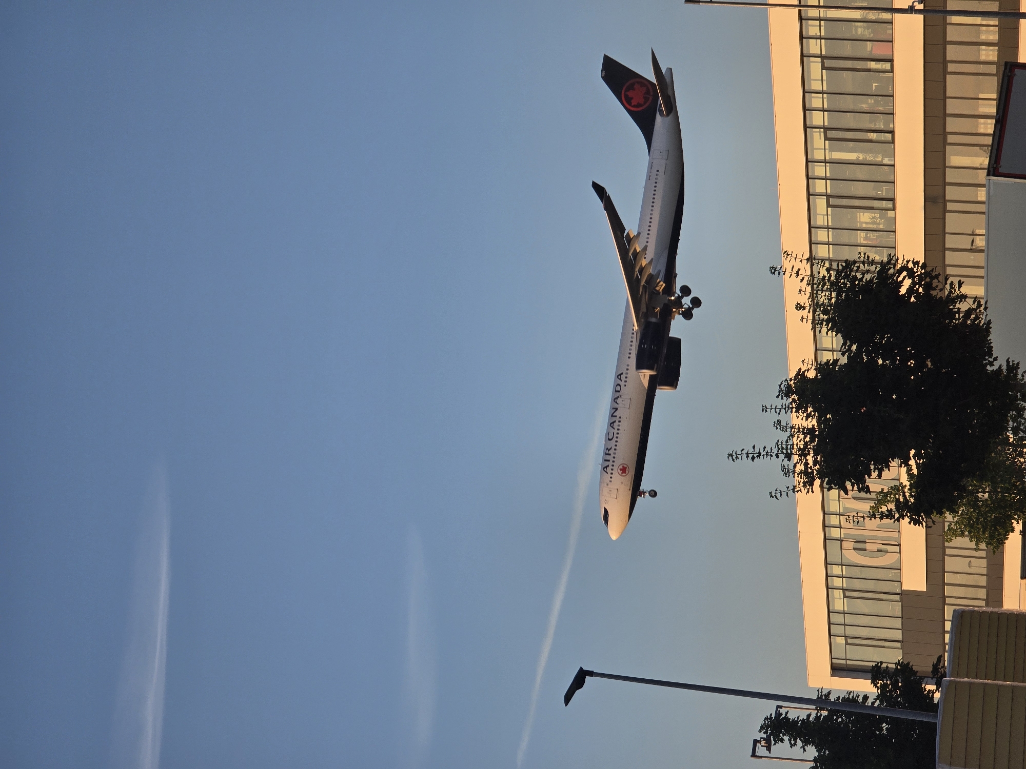 Arrivals, departures, and a porta-potty near Frankfurt Airport