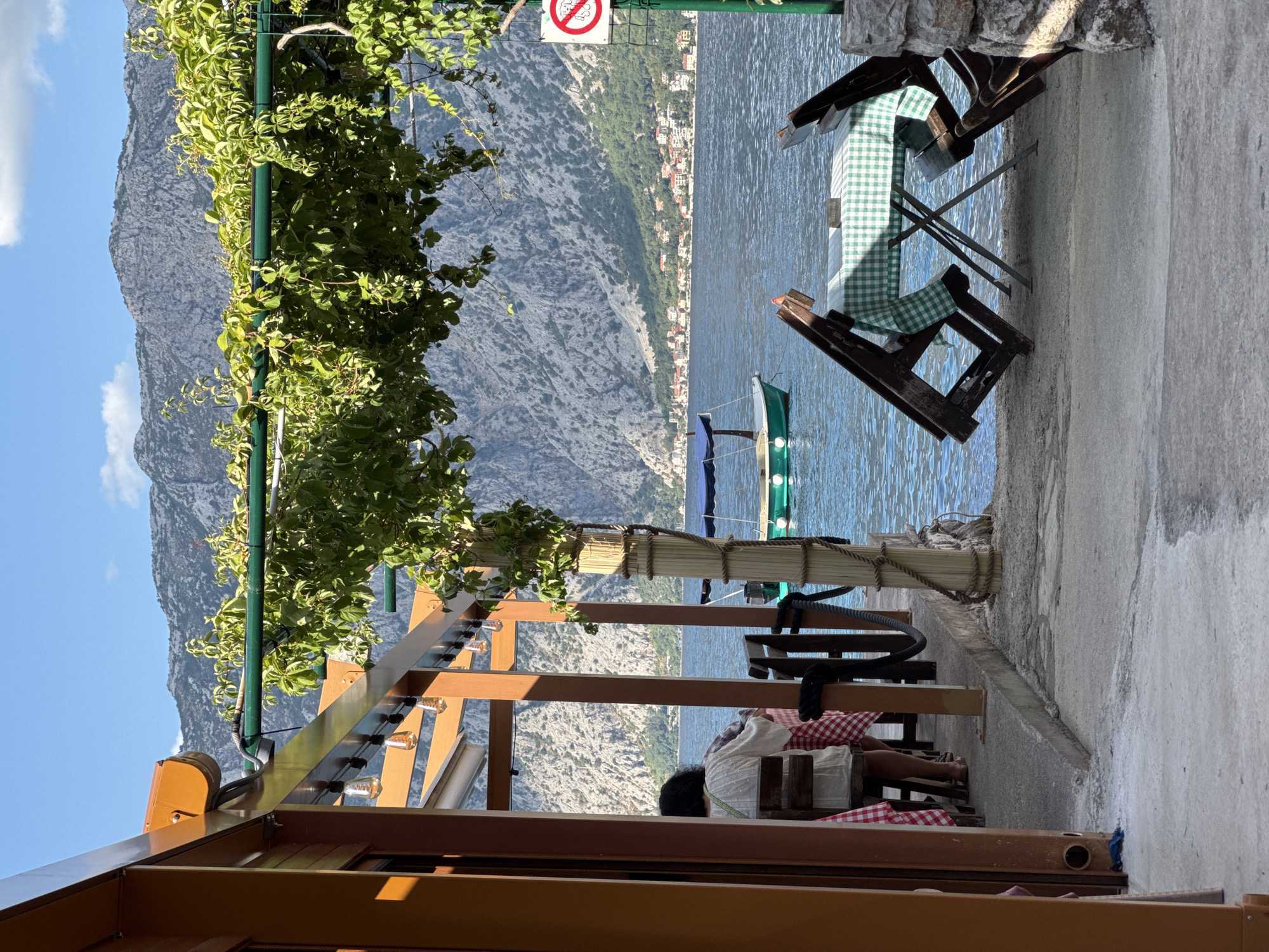 Sunny afternoon on the Bay of Kotor, Prčanj