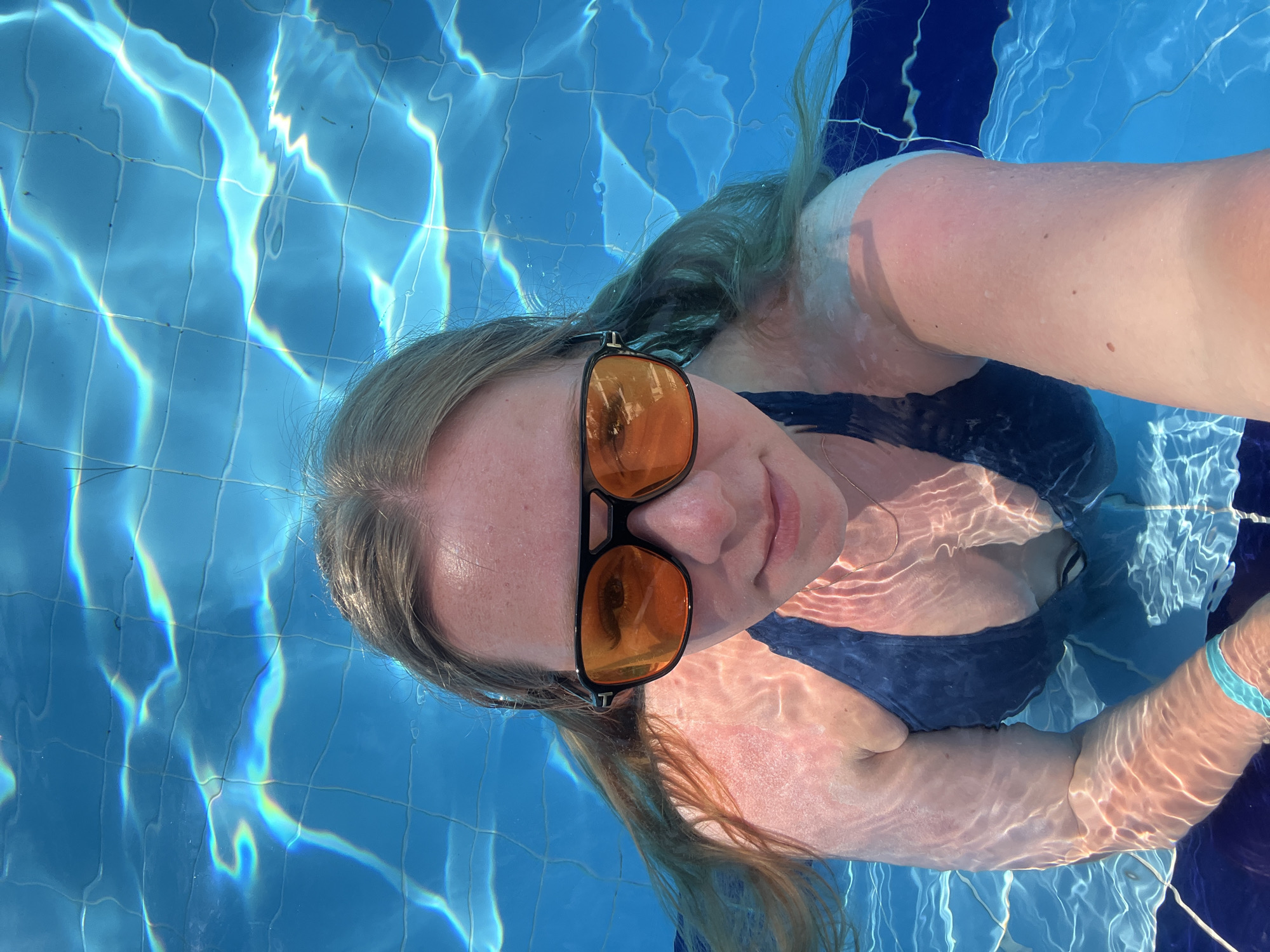 Poolside afternoon at a resort in Alanya, Turkey