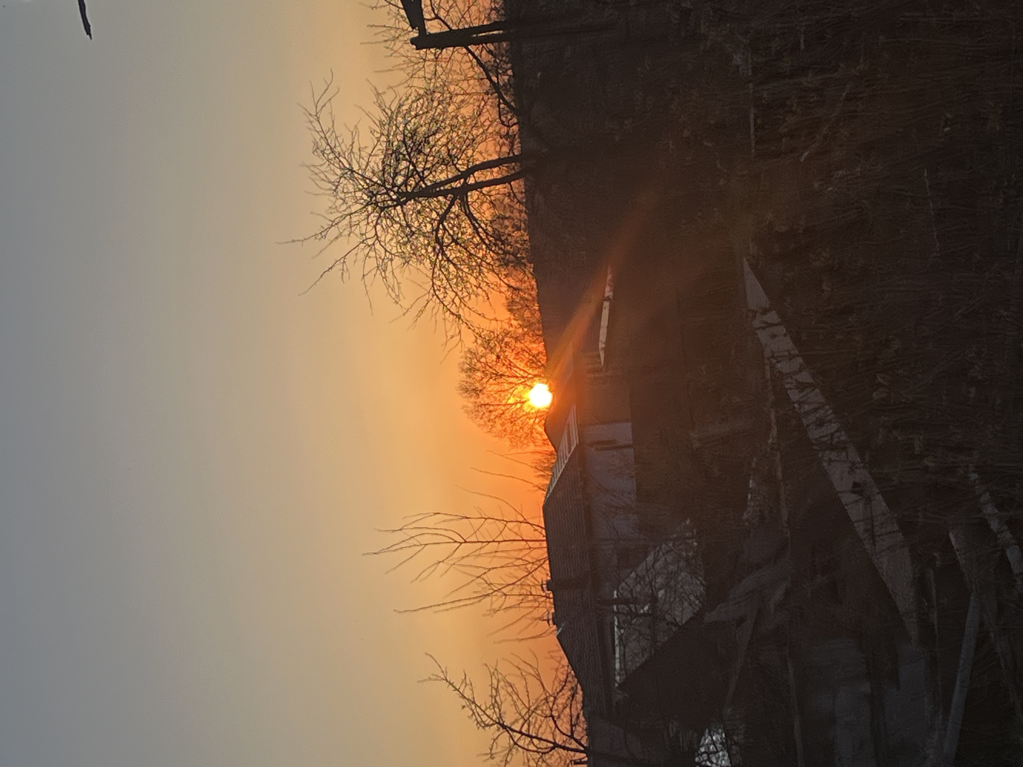 Evening life documented in Chaikovsky, Russia