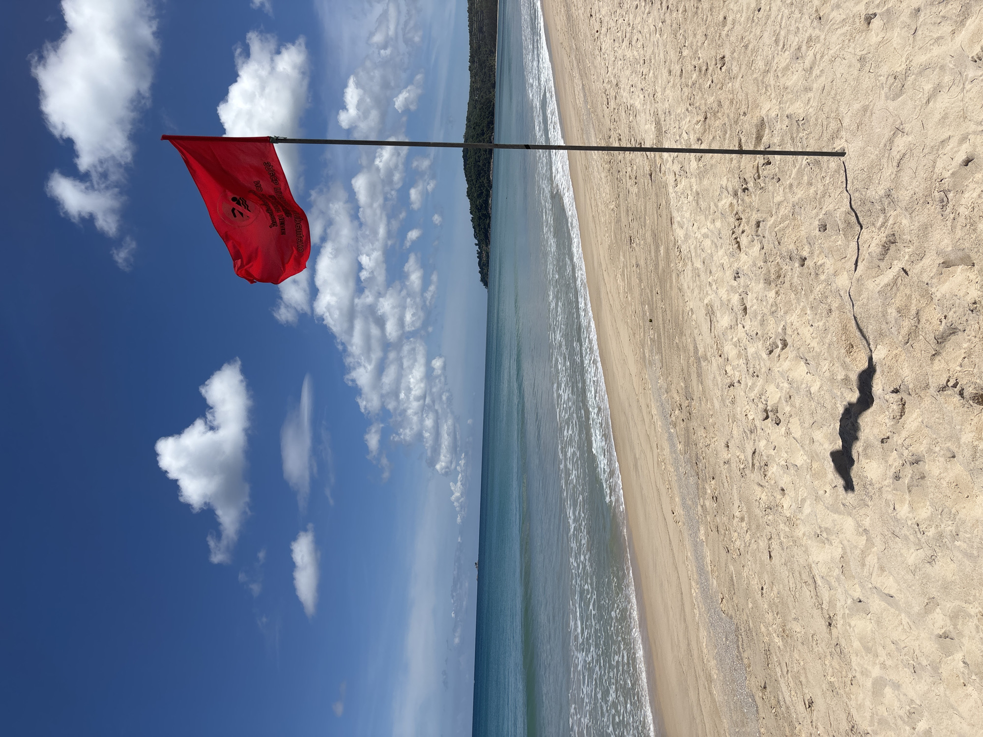 Beach safety warnings posted amid hazardous conditions in Thailand