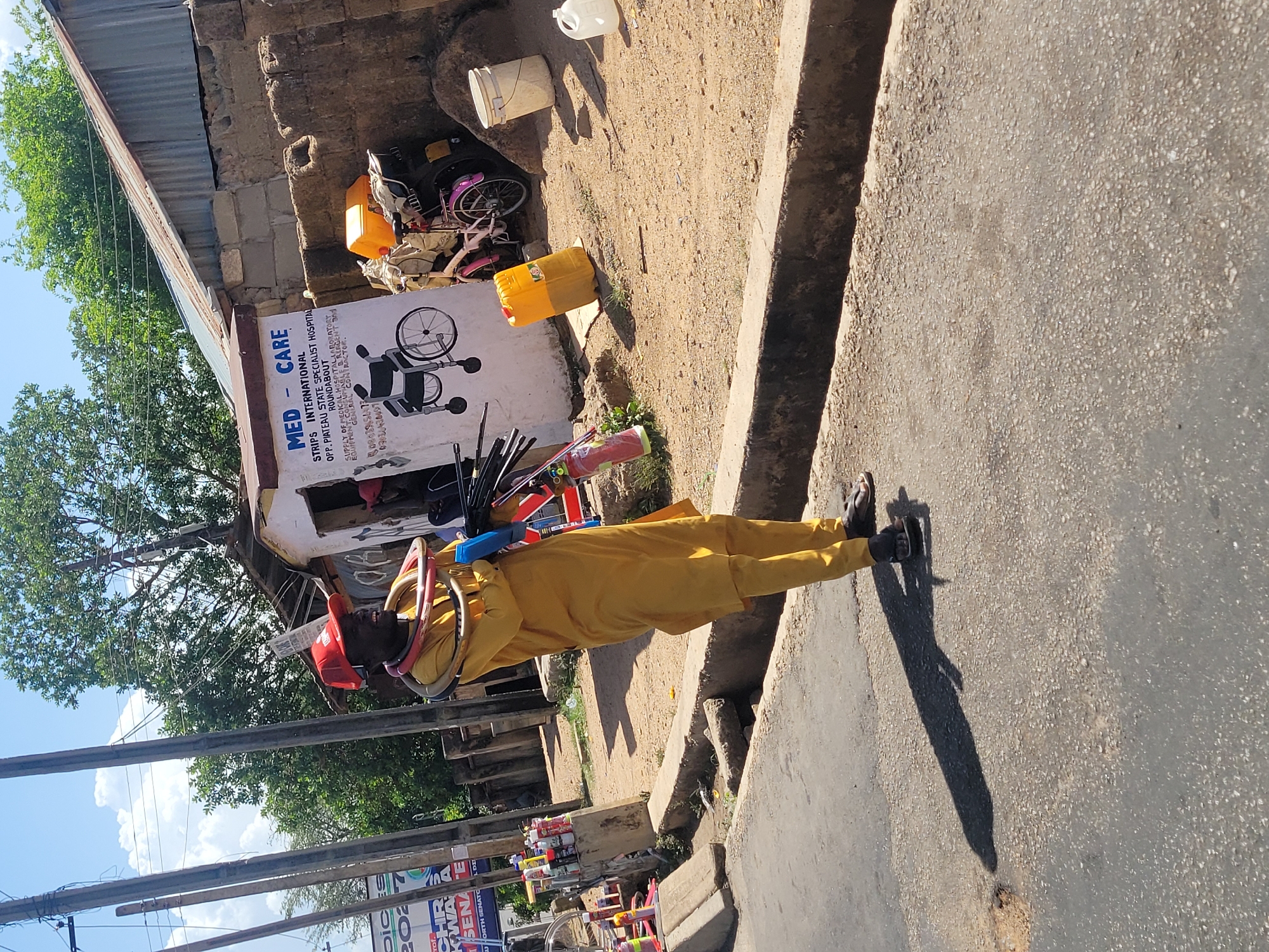 Daily street life documented in Jos, Nigeria