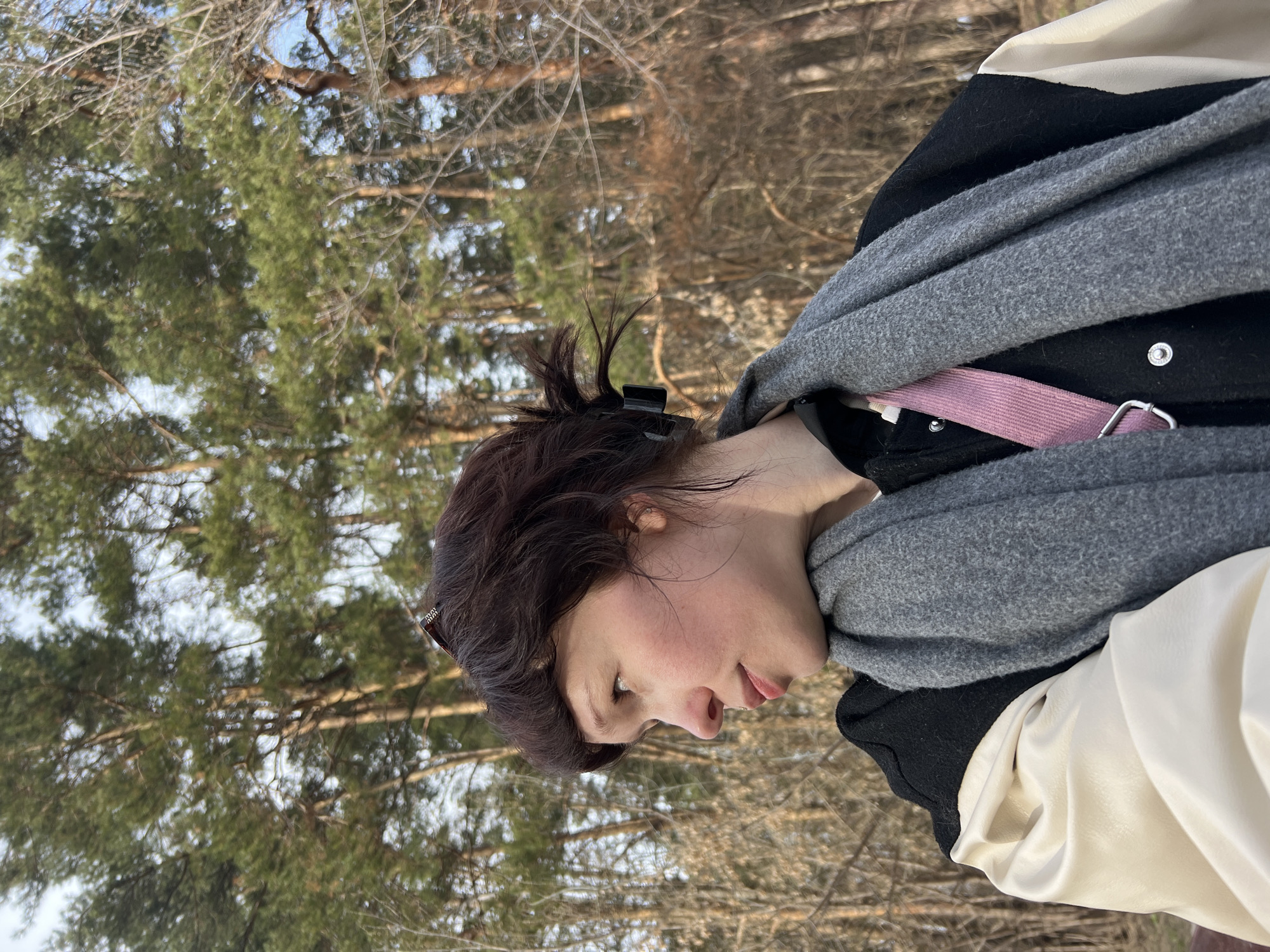 Woman observed in forest near Chaikovsky, Russia