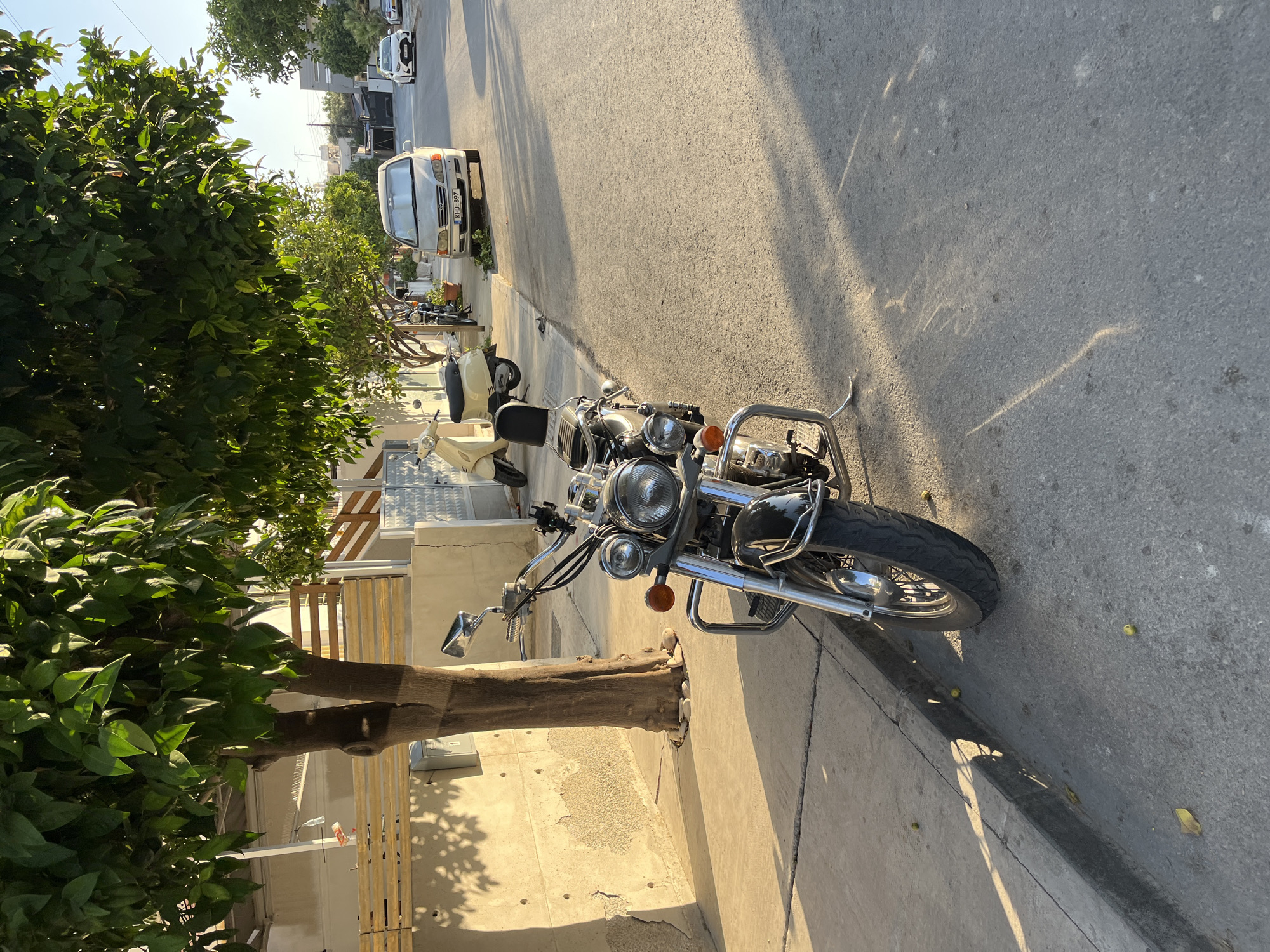 Casual afternoon around Limassol: streets, cats, pastries, and construction