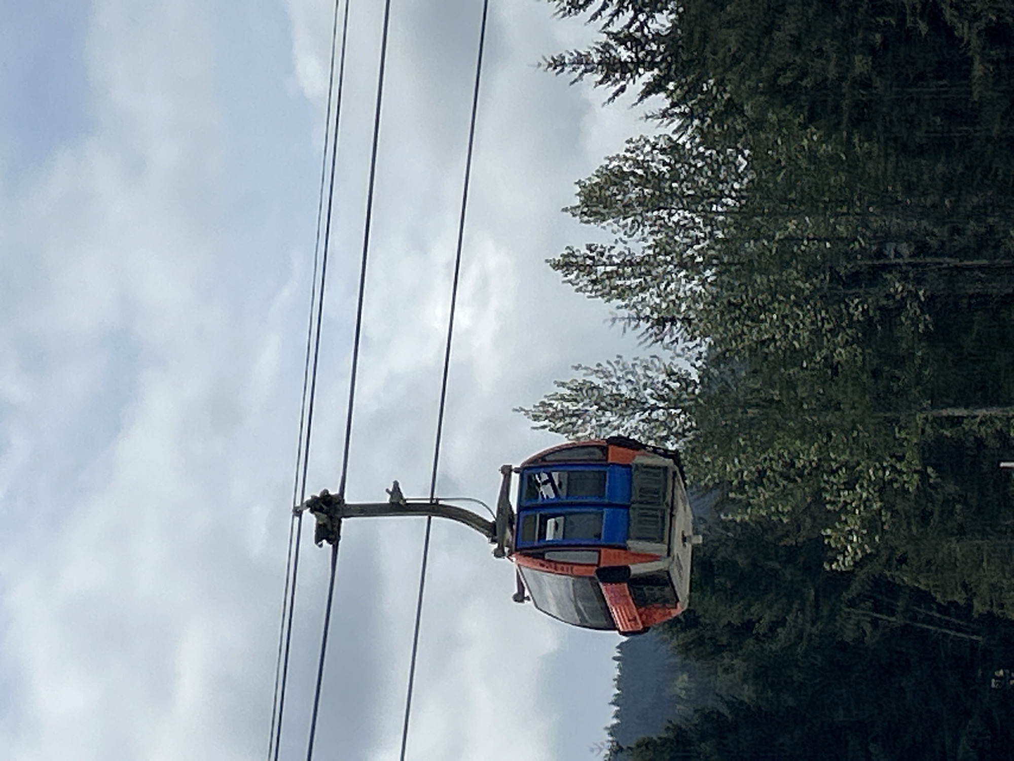 Witness captures Whistler gondola, river, and ski infrastructure views
