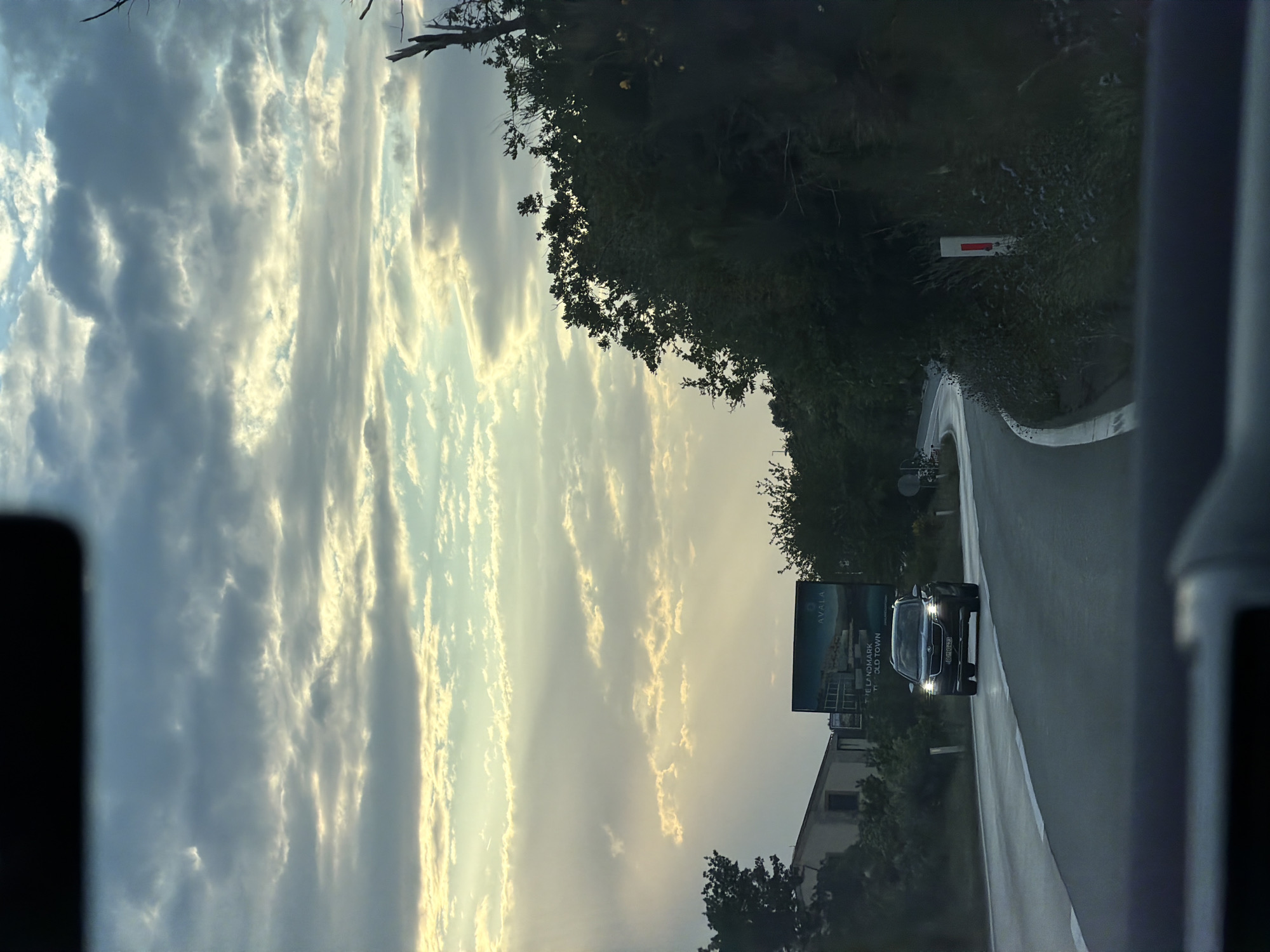 Vehicle spotted on mountain road in Montenegro