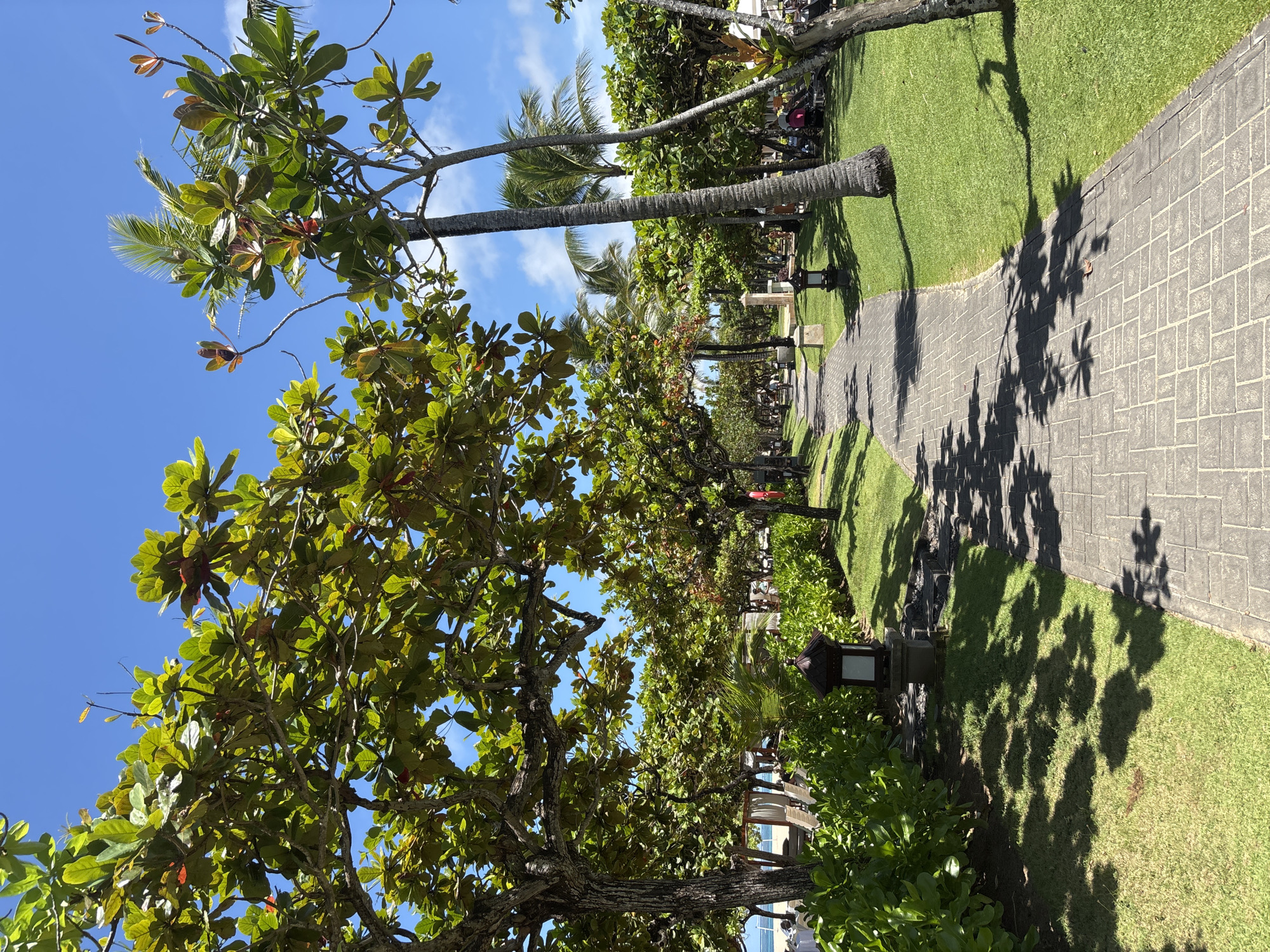 Tourist scenes captured in Nusa Dua beach resort area
