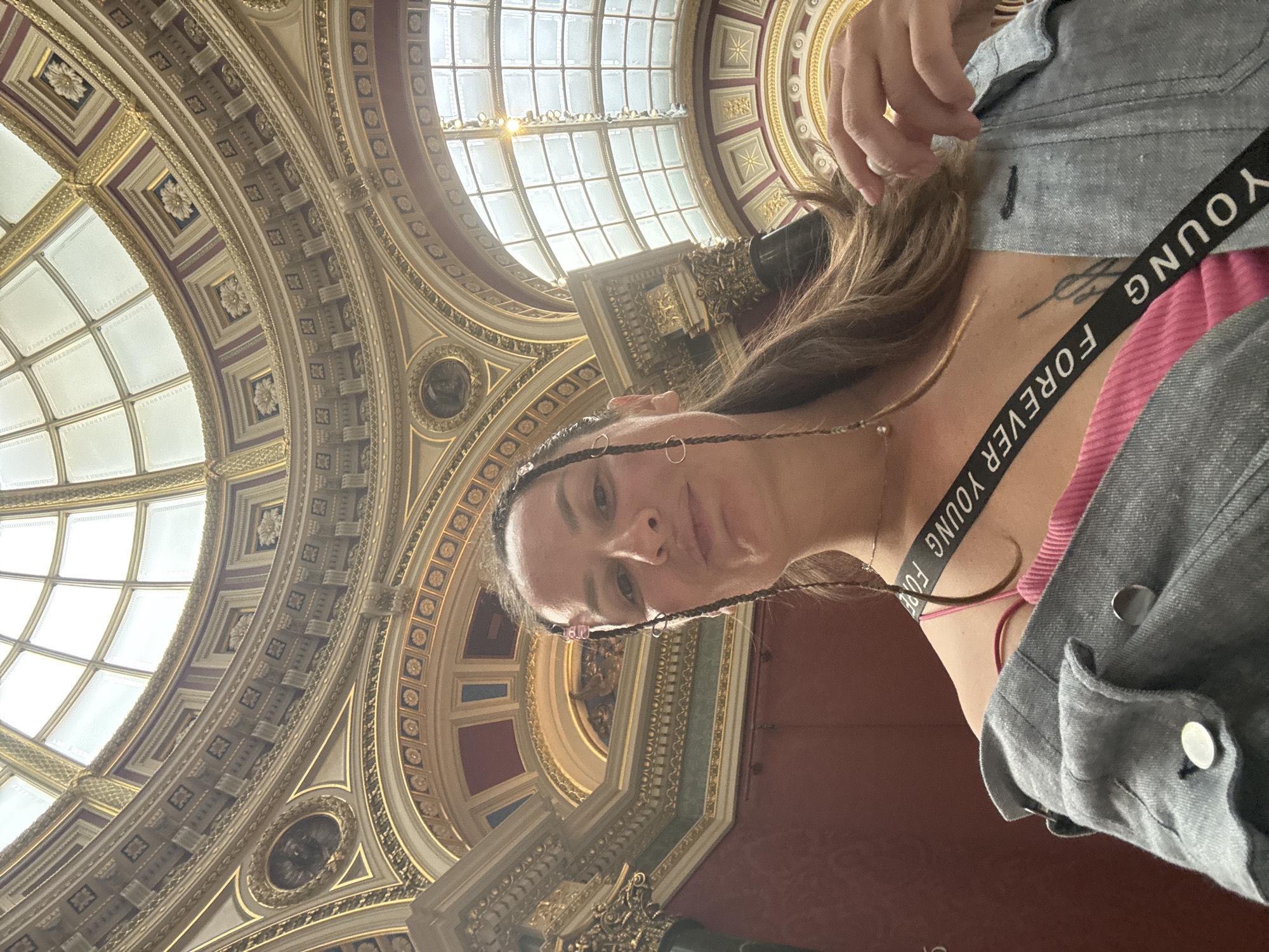 Afternoon at the National Gallery, Trafalgar Square