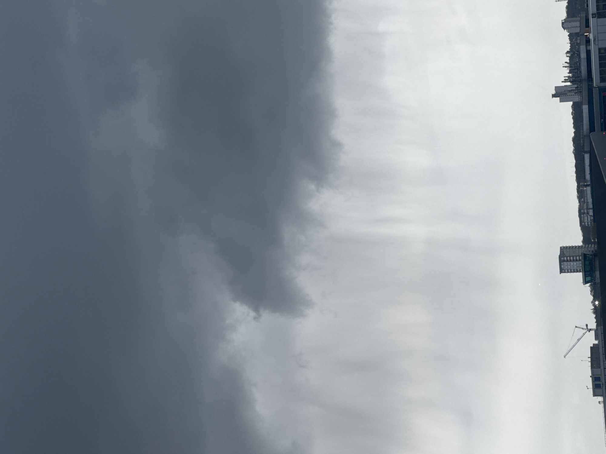 London weather clears from storm clouds to sunshine Monday afternoon
