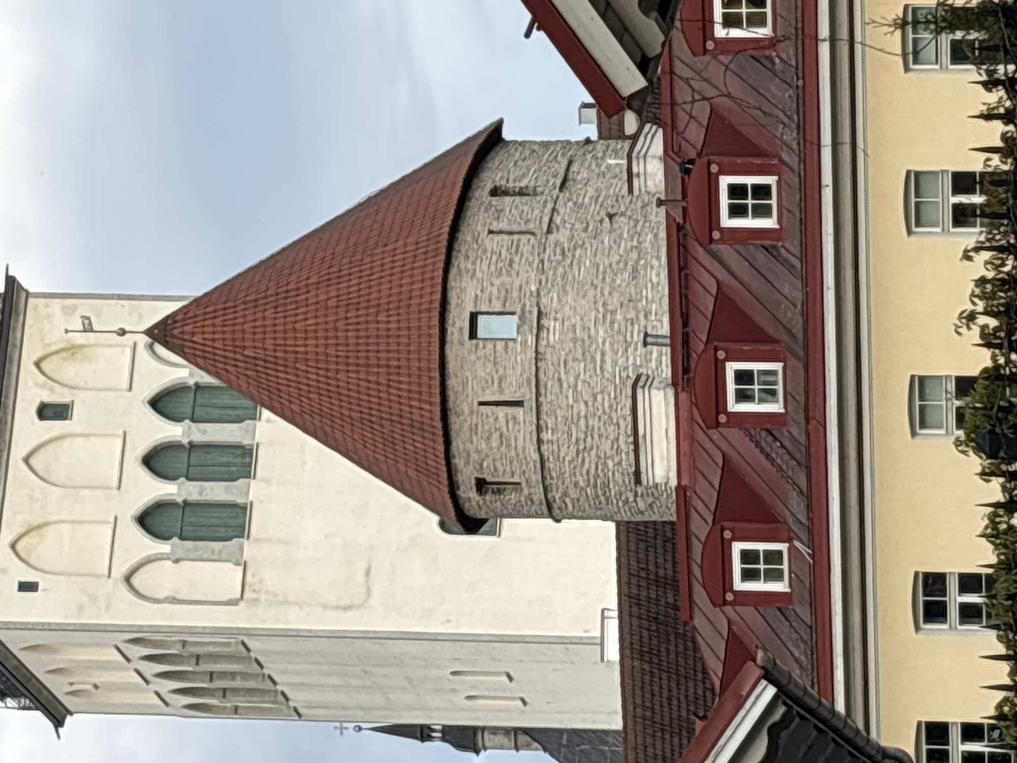 Tourist documents 25-minute walk through Tallinn's medieval Old Town